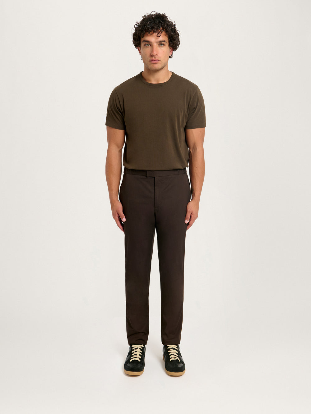 The 24 Trouser || Espresso | Stretch Cotton