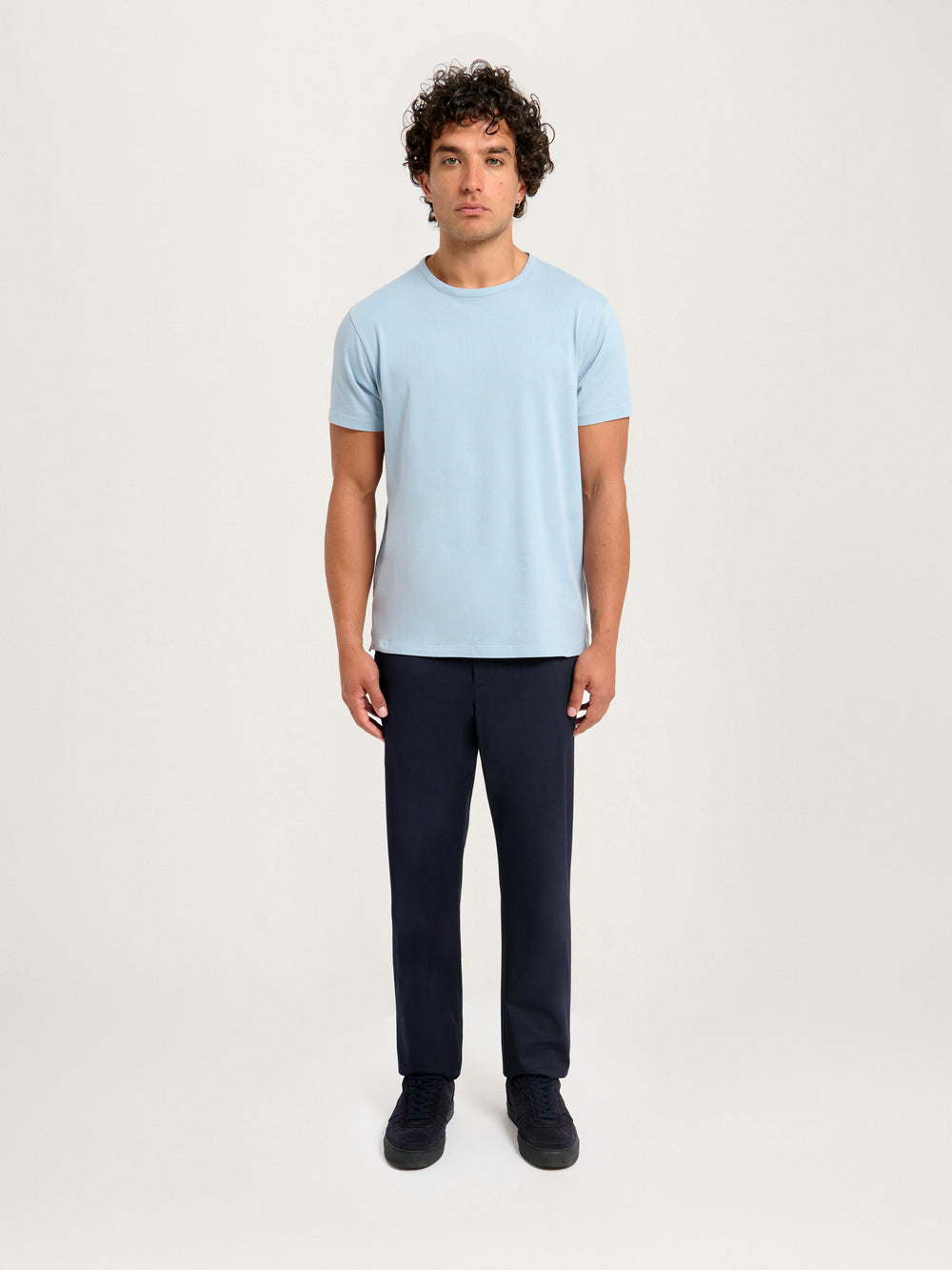 The Classic Tee || Dusty Blue | Organic Cotton