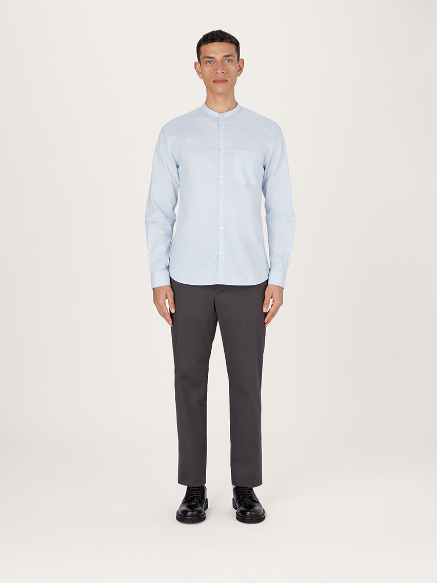 The All Day Shirt || Light-Blue | Pinpoint Cotton