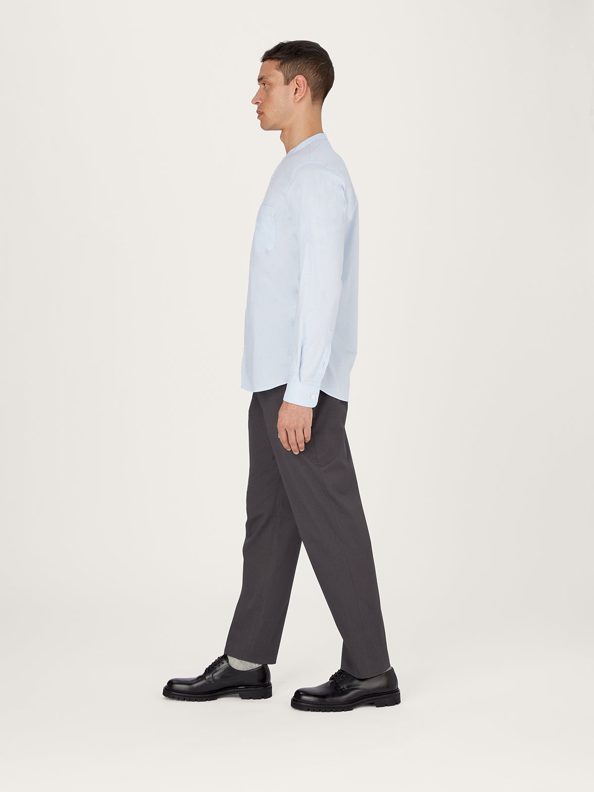 The All Day Shirt || Light-Blue | Pinpoint Cotton