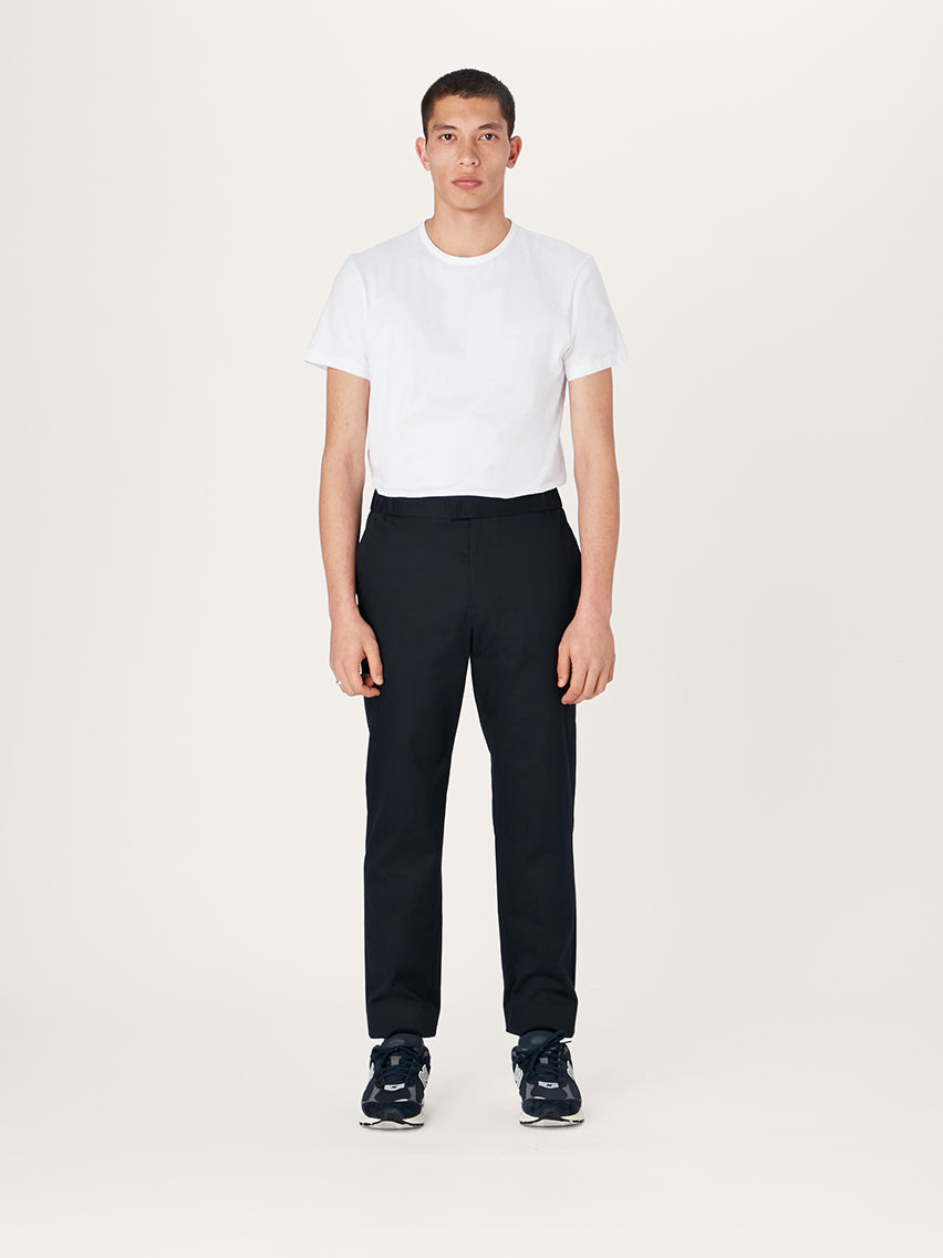 The 24 Trouser Relaxed Heavyweight || Navy