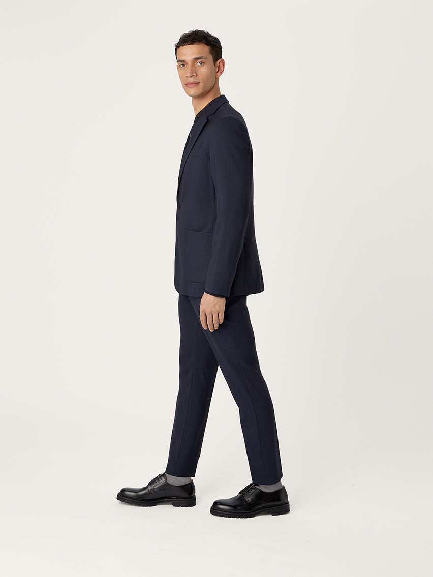 The Tropical Wool 24 Blazer || Navy | Tropical Wool