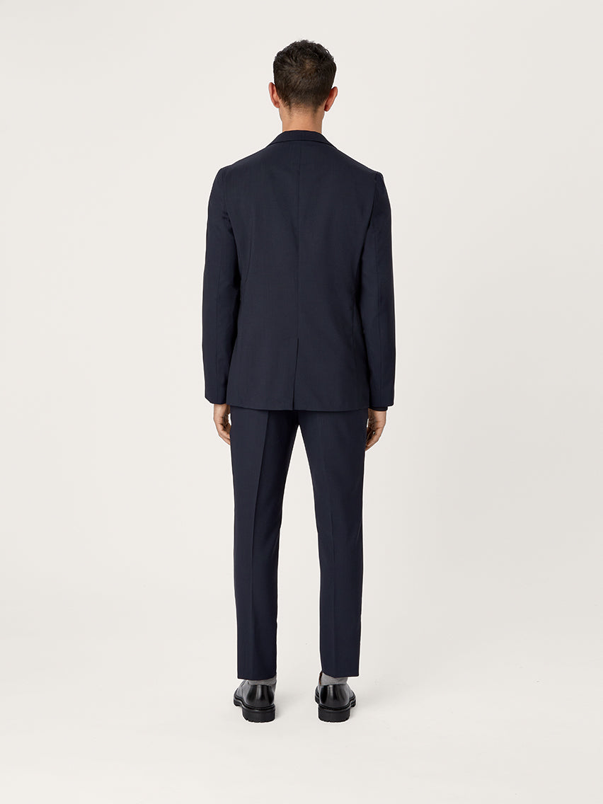 The Tropical Wool Suit || Navy | Tropical Wool