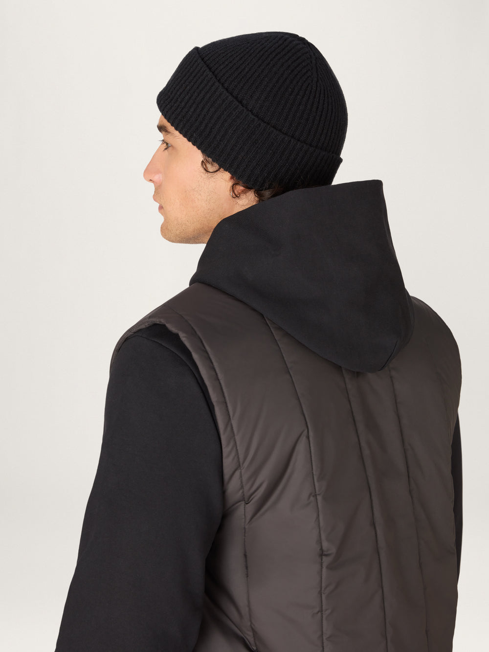 The Knitted Hat || Black | Wool