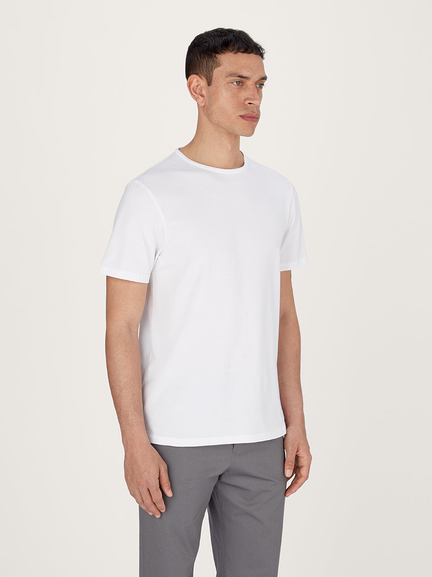 The Tailored Tee Organic || White | Organic Cotton