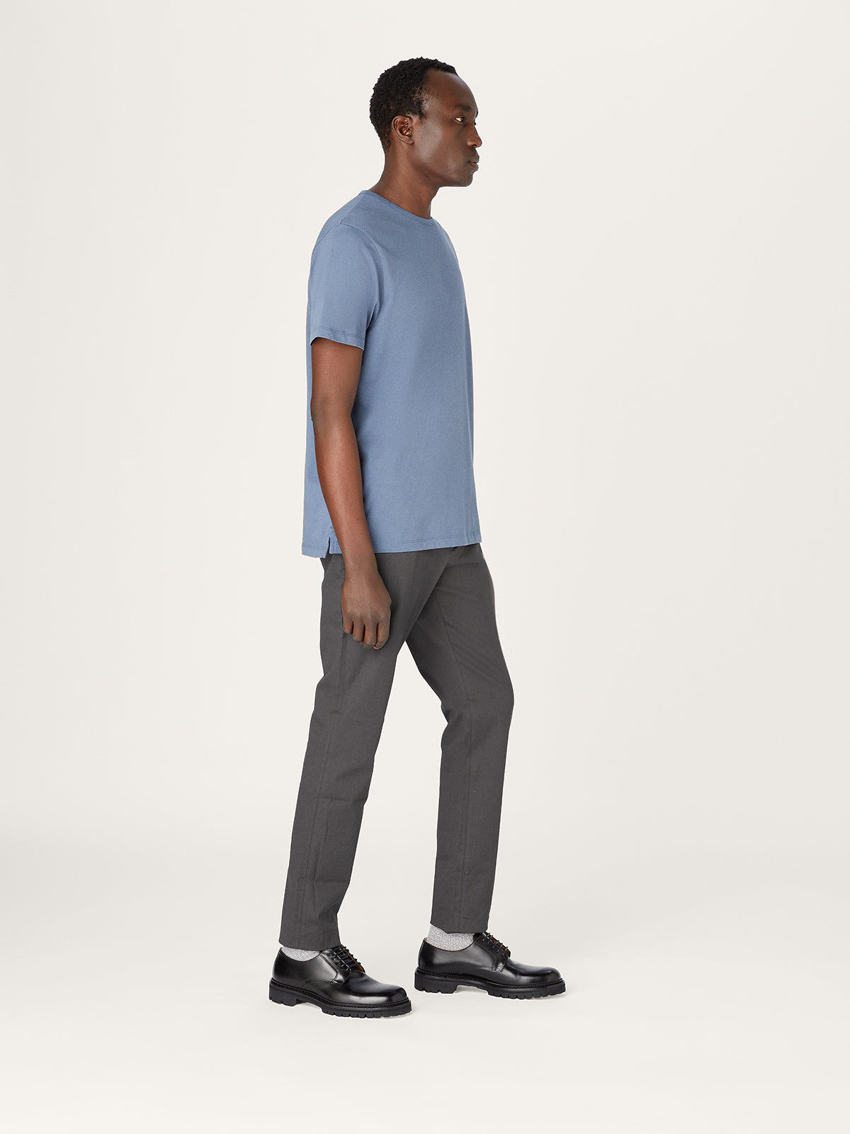 The Kapok Tee Re_Work || Steel Blue | Kapok and organic cotton