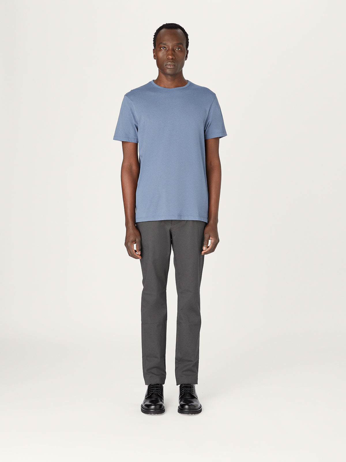 The Kapok Tee Re_Work || Steel Blue | Kapok and organic cotton