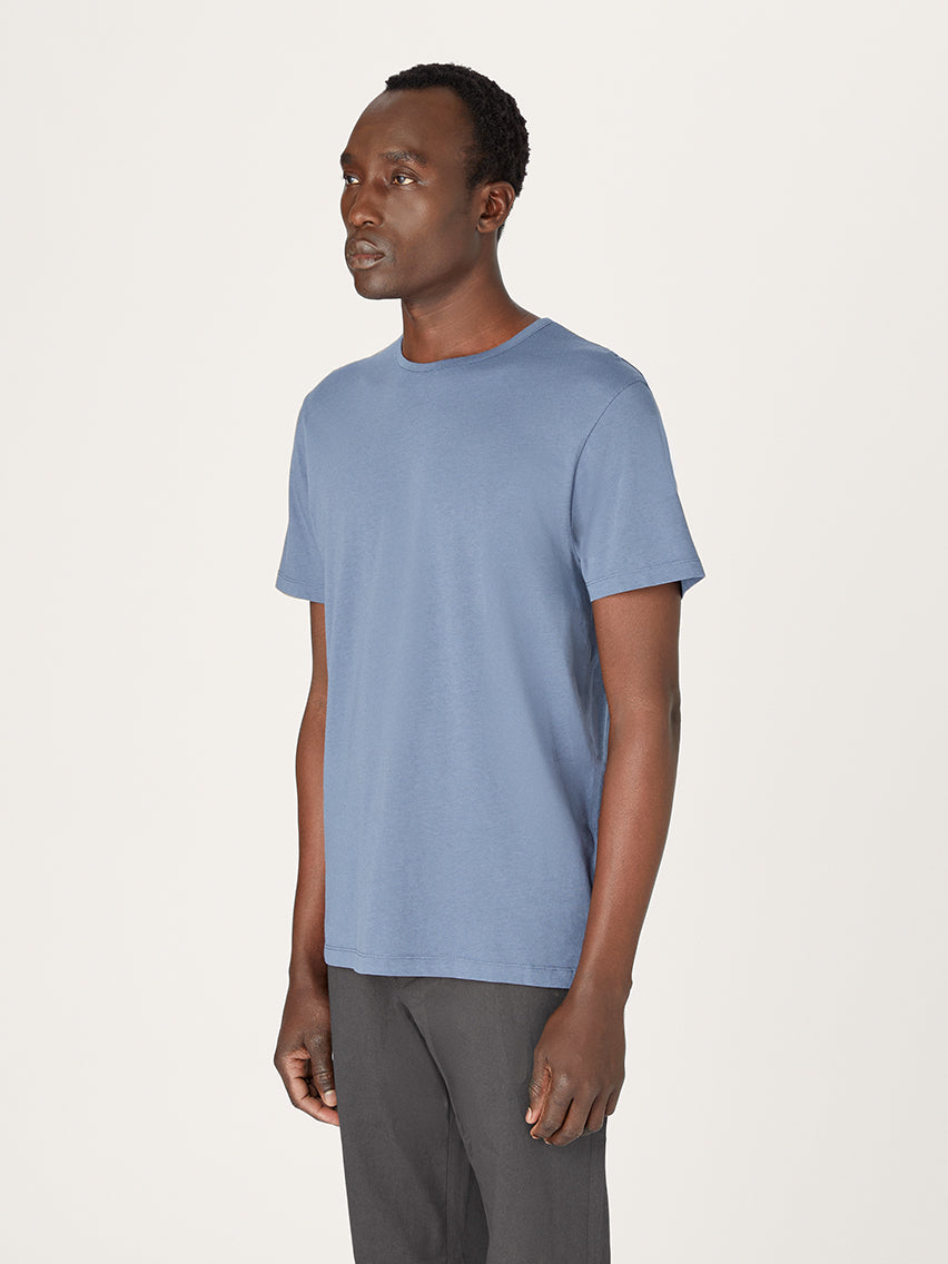 The Kapok Tee 2.0 || Steel Blue | Kapok and organic cotton