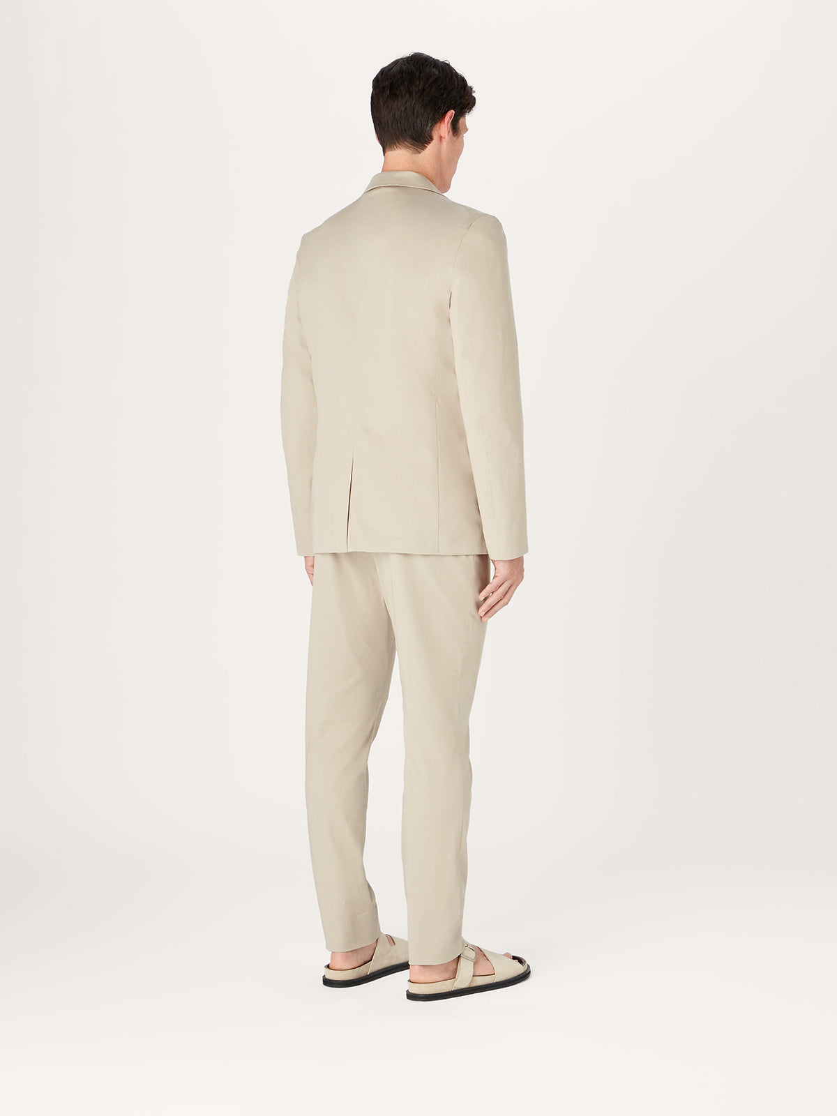 The 24 Blazer || Beige | Stretch Cotton