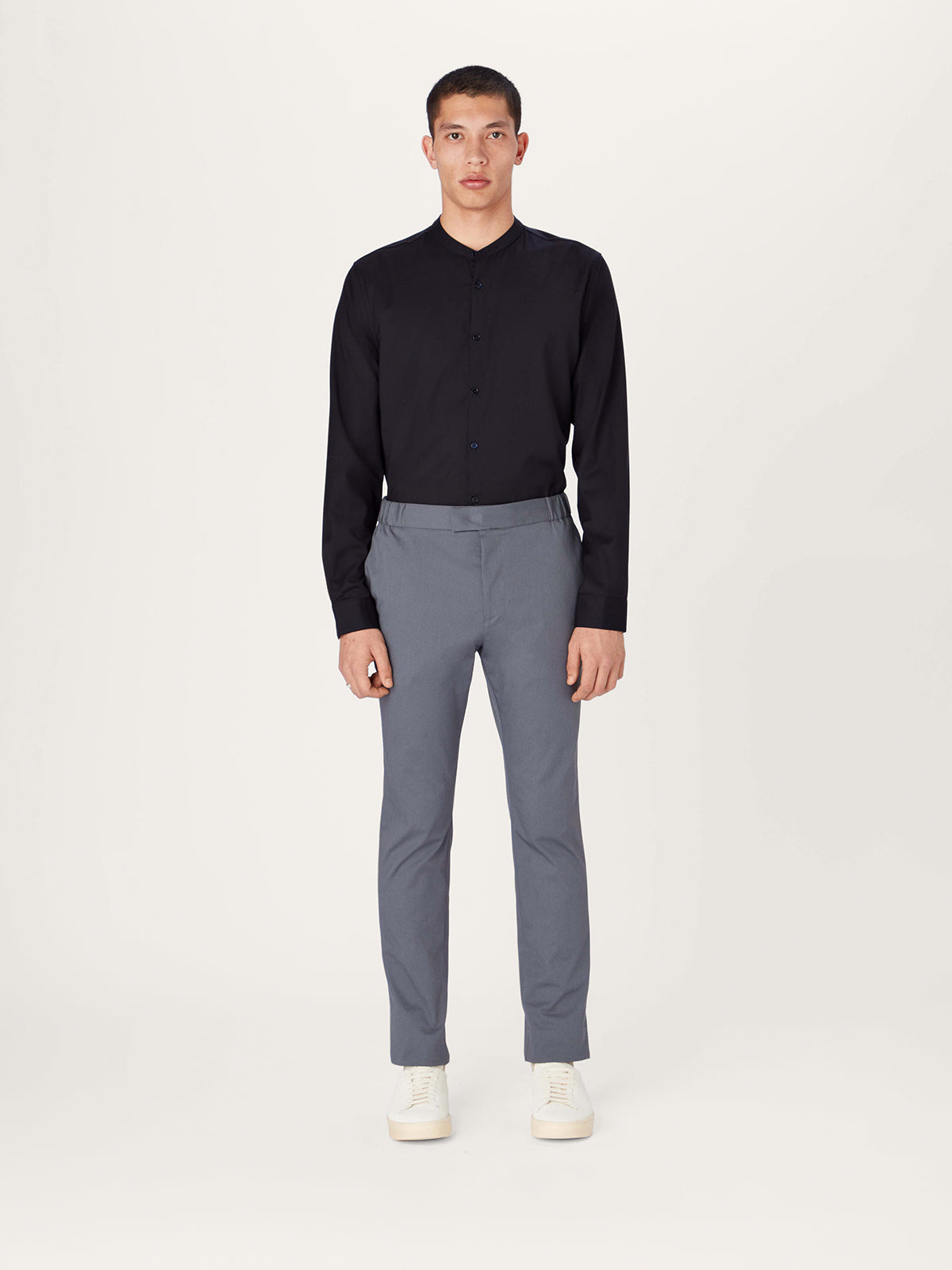 The 24 Trouser || Jasper Blue | Stretch Cotton
