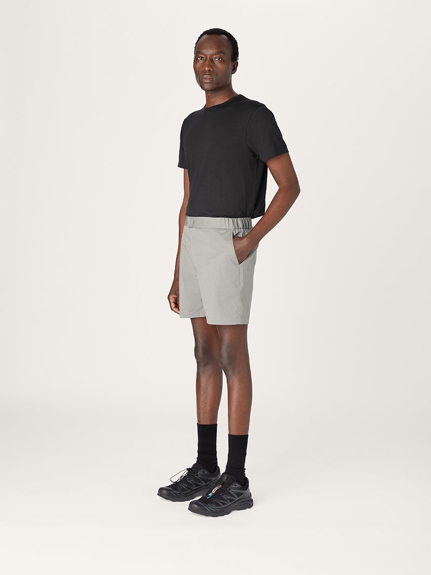 The 12 Shorts 7" || Concrete | Stretch Cotton