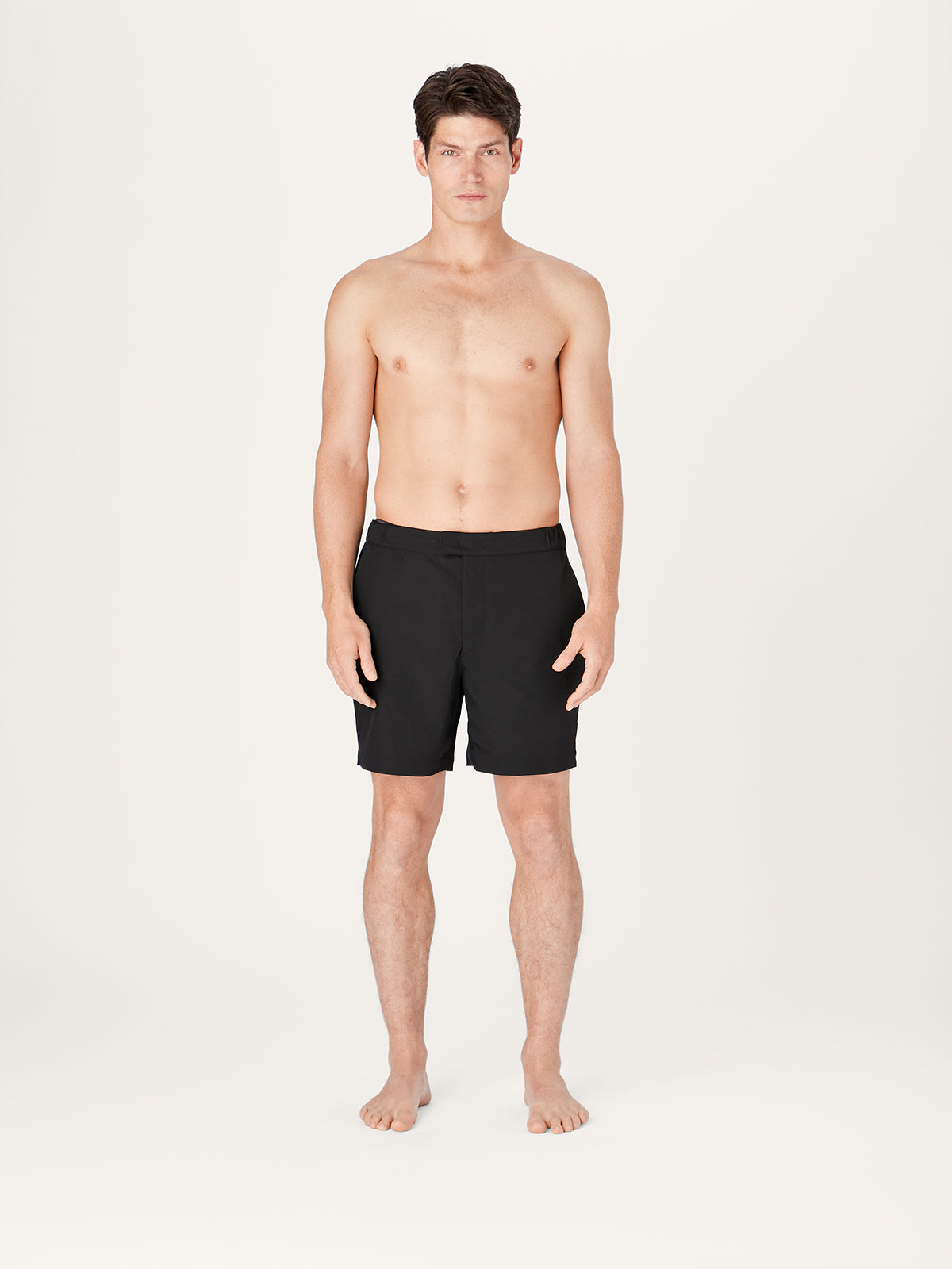 The Anywear Short 2.0 || Black | Recycled nylon with netting