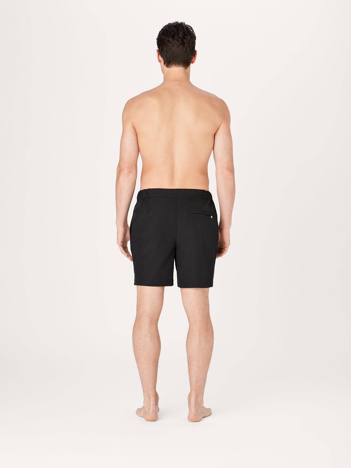 The Anywear Short 2.0 || Black | Recycled nylon with netting