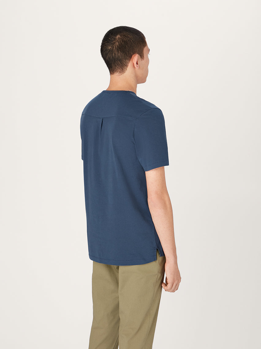The Tailored Tee Organic || Petrol Navy | Organic Cotton