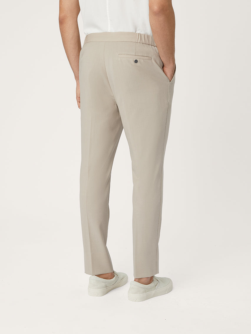 The Tropical Wool 24 Trouser || Beige | Tropical Wool