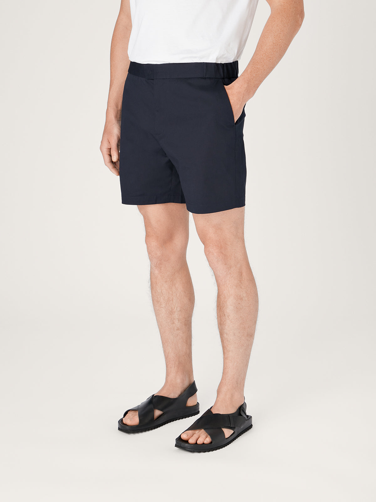 The 12 Shorts 7" || Navy | Stretch Cotton