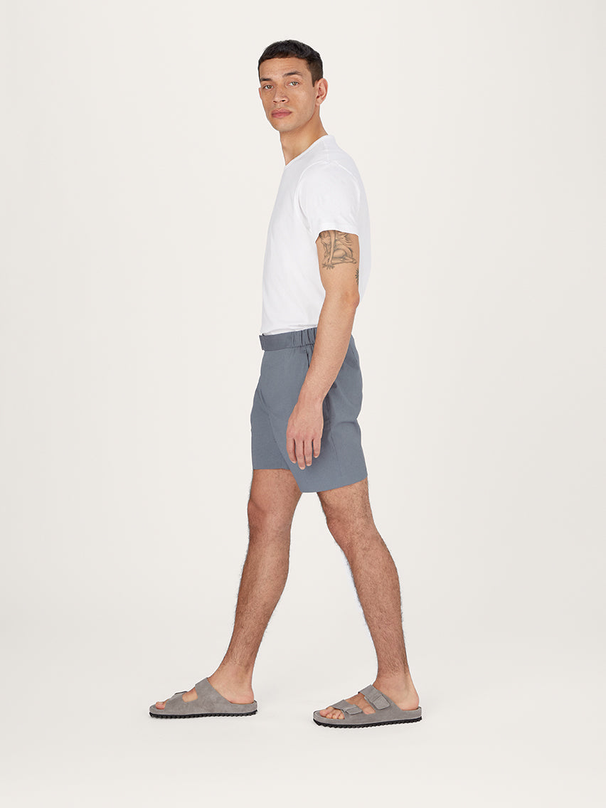 The 12 Shorts 7" || Ullswater Blue | Stretch Cotton