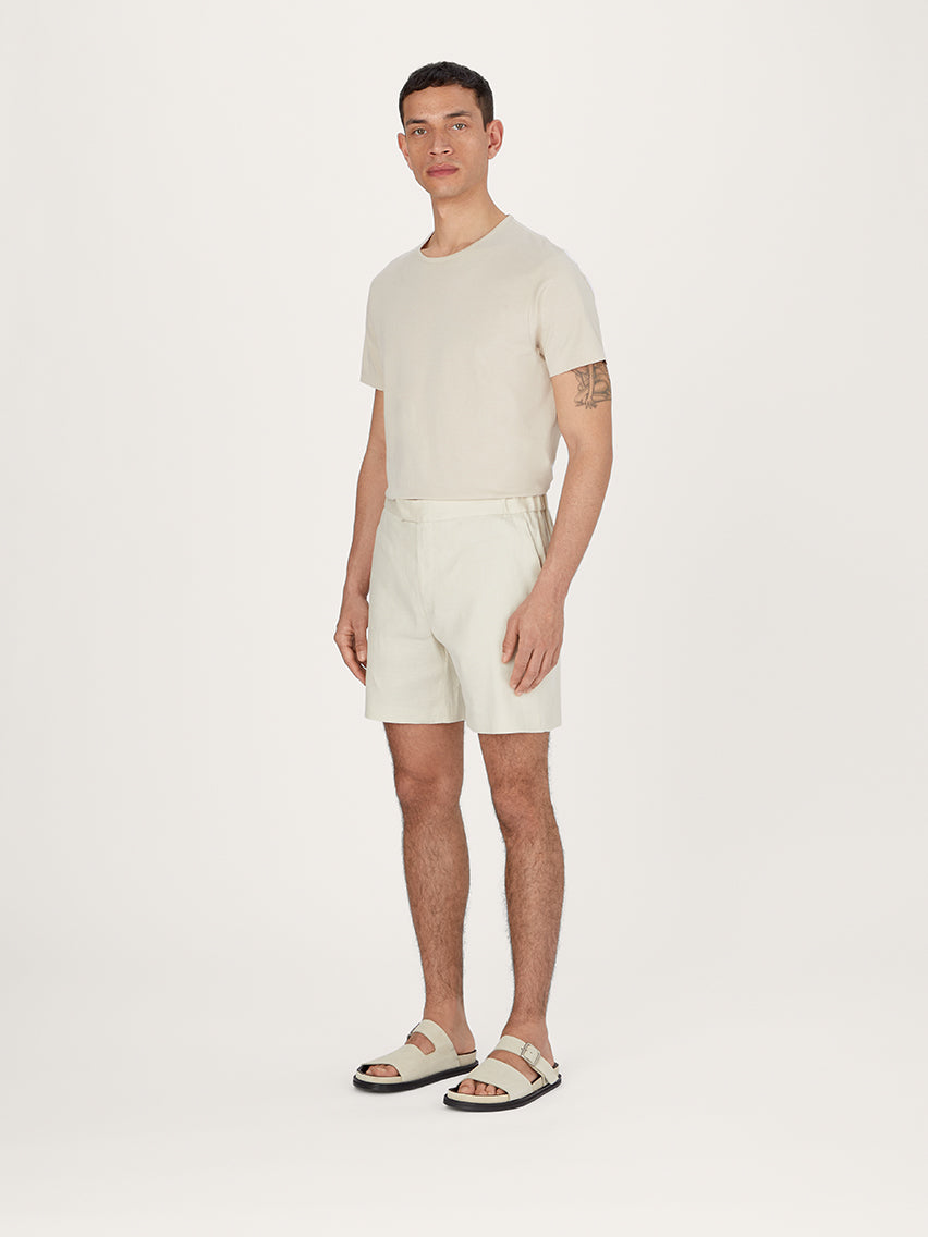 The 12 Shorts Linen 7" || Ivory | Linen