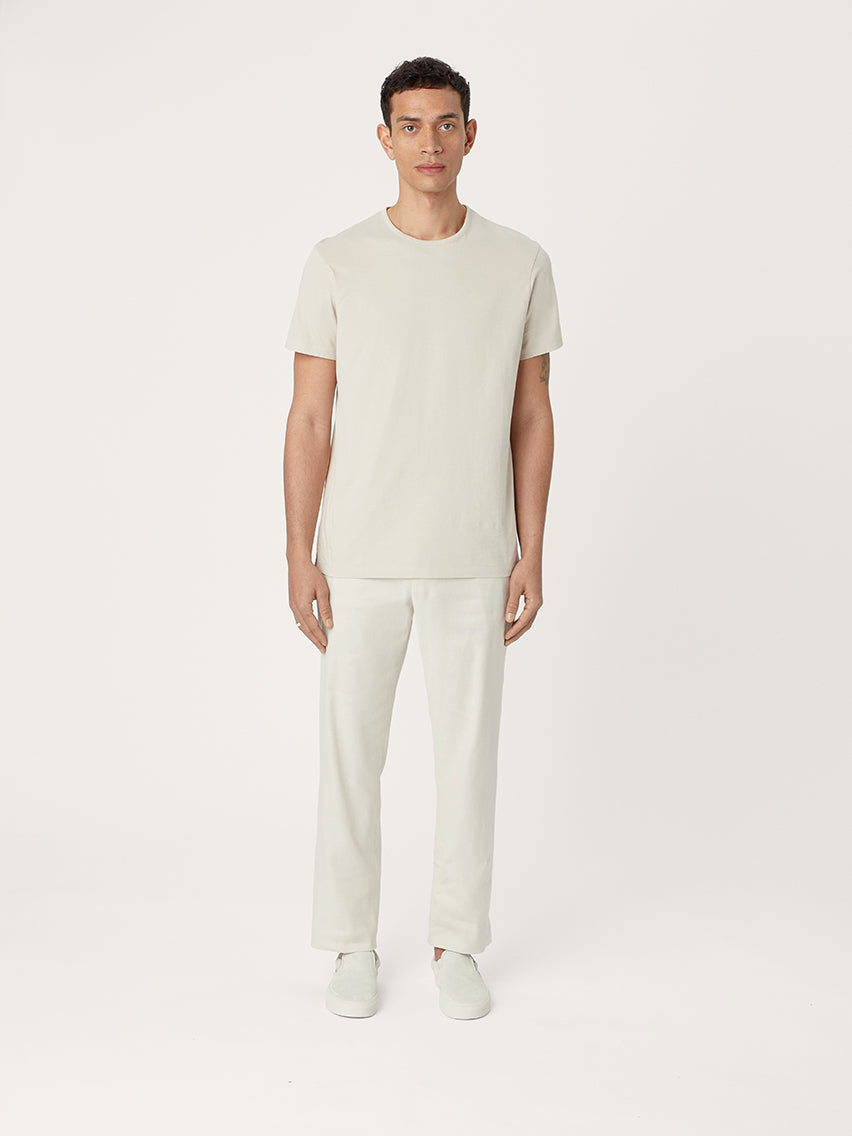 The Classic Tee || Off Beige | Organic Cotton