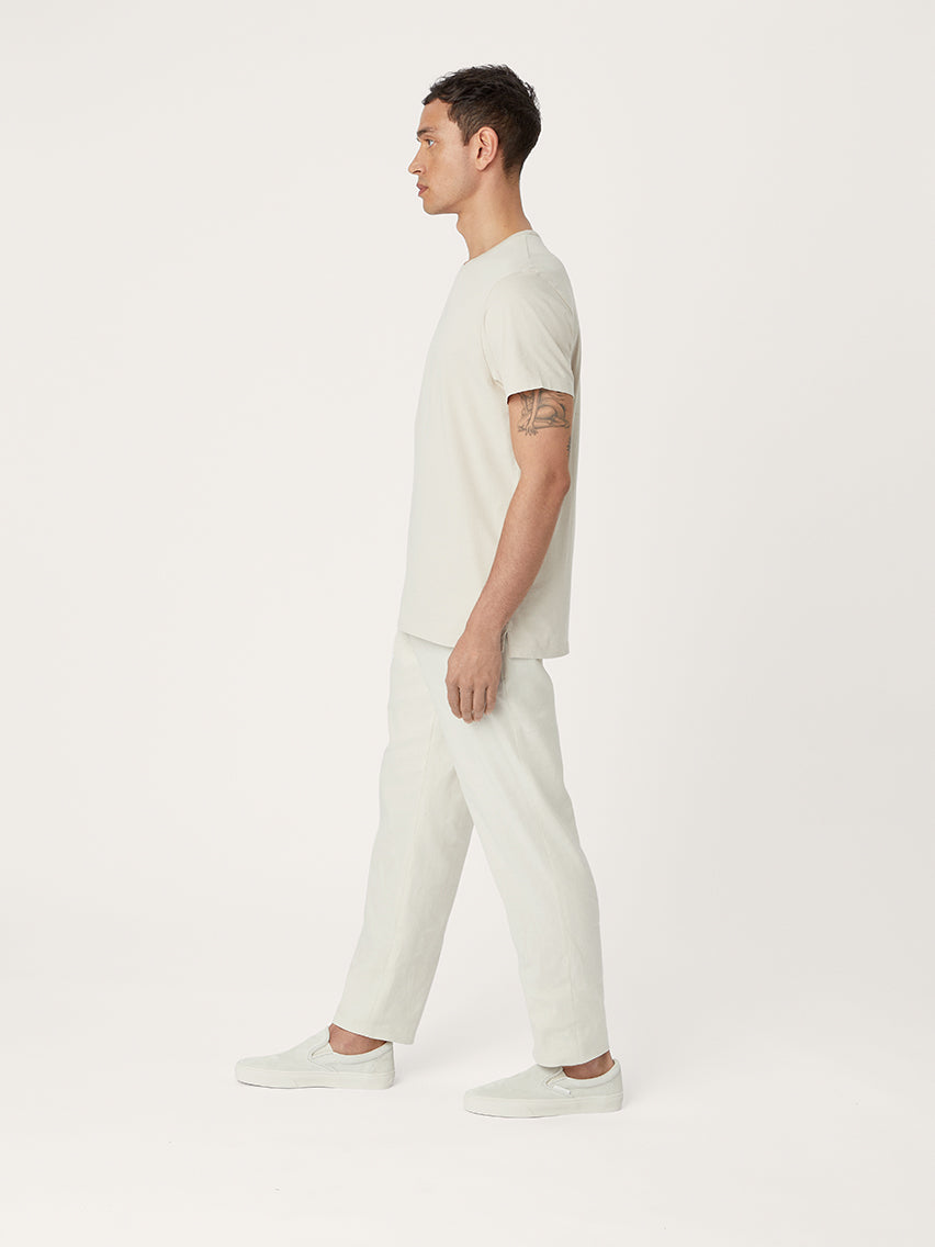 The Classic Tee || Off Beige | Organic Cotton