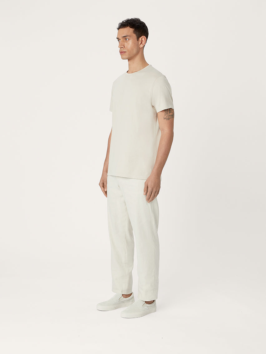 The Classic Tee || Off Beige | Organic Cotton