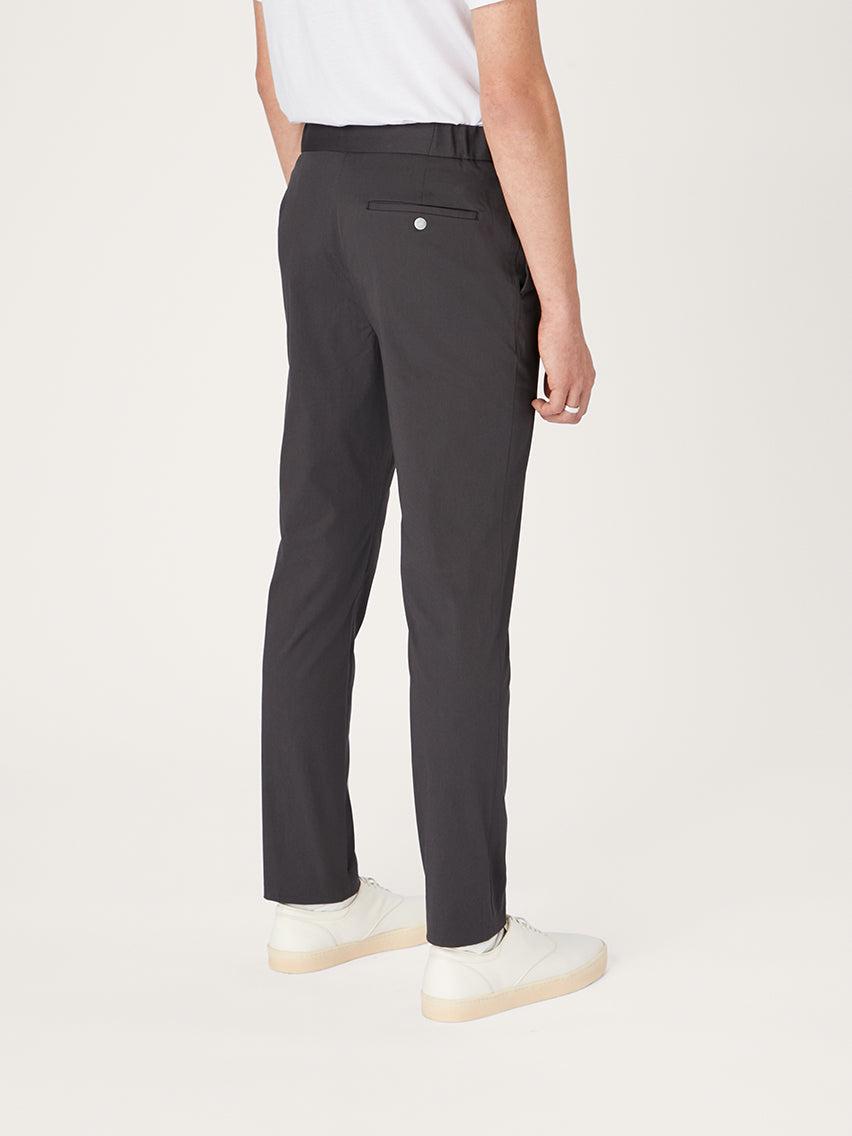 The 24 Trouser || Slate-Grey | Stretch Cotton