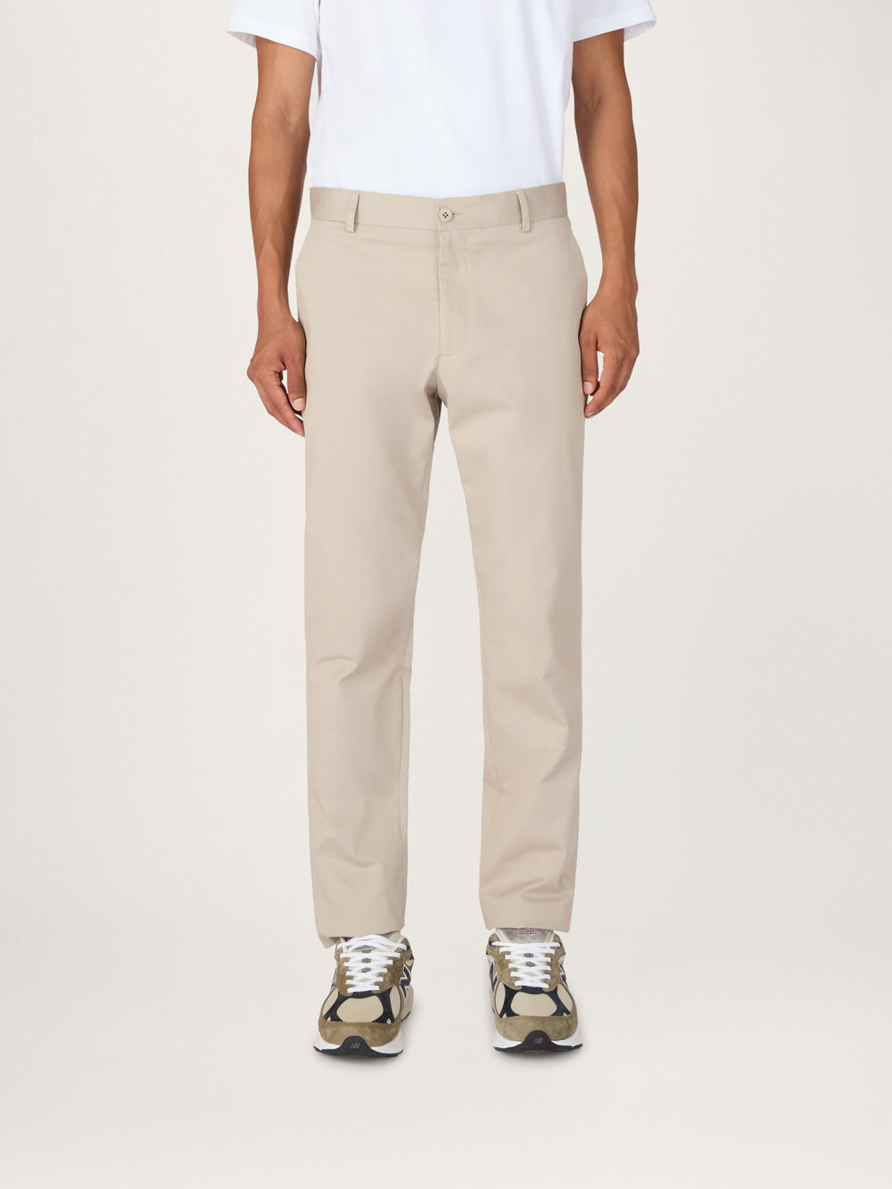 The Essential Chino || Beige | Stretch Cotton