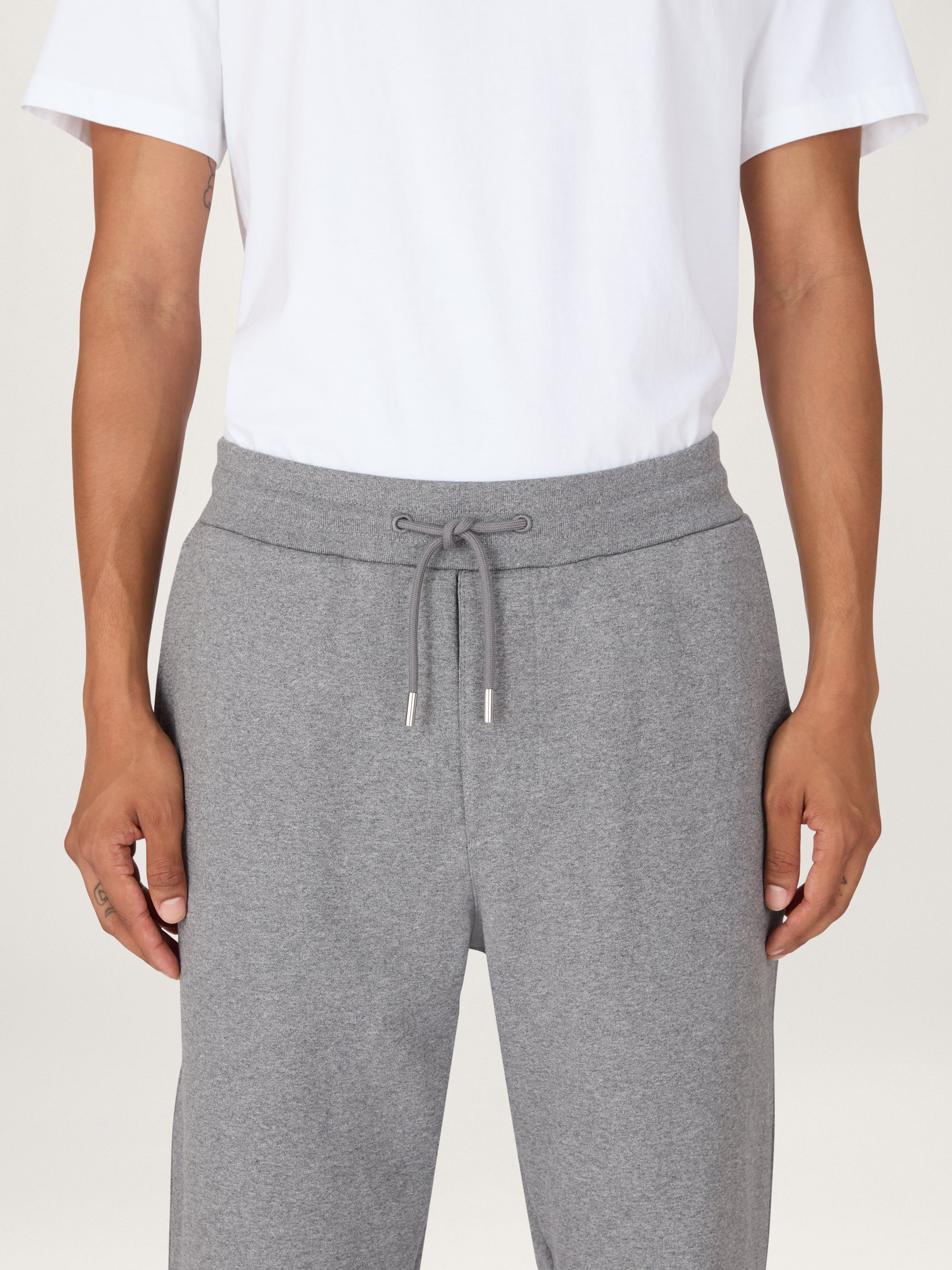 The Sunday Jogger || Grey Marl | Organic Cotton