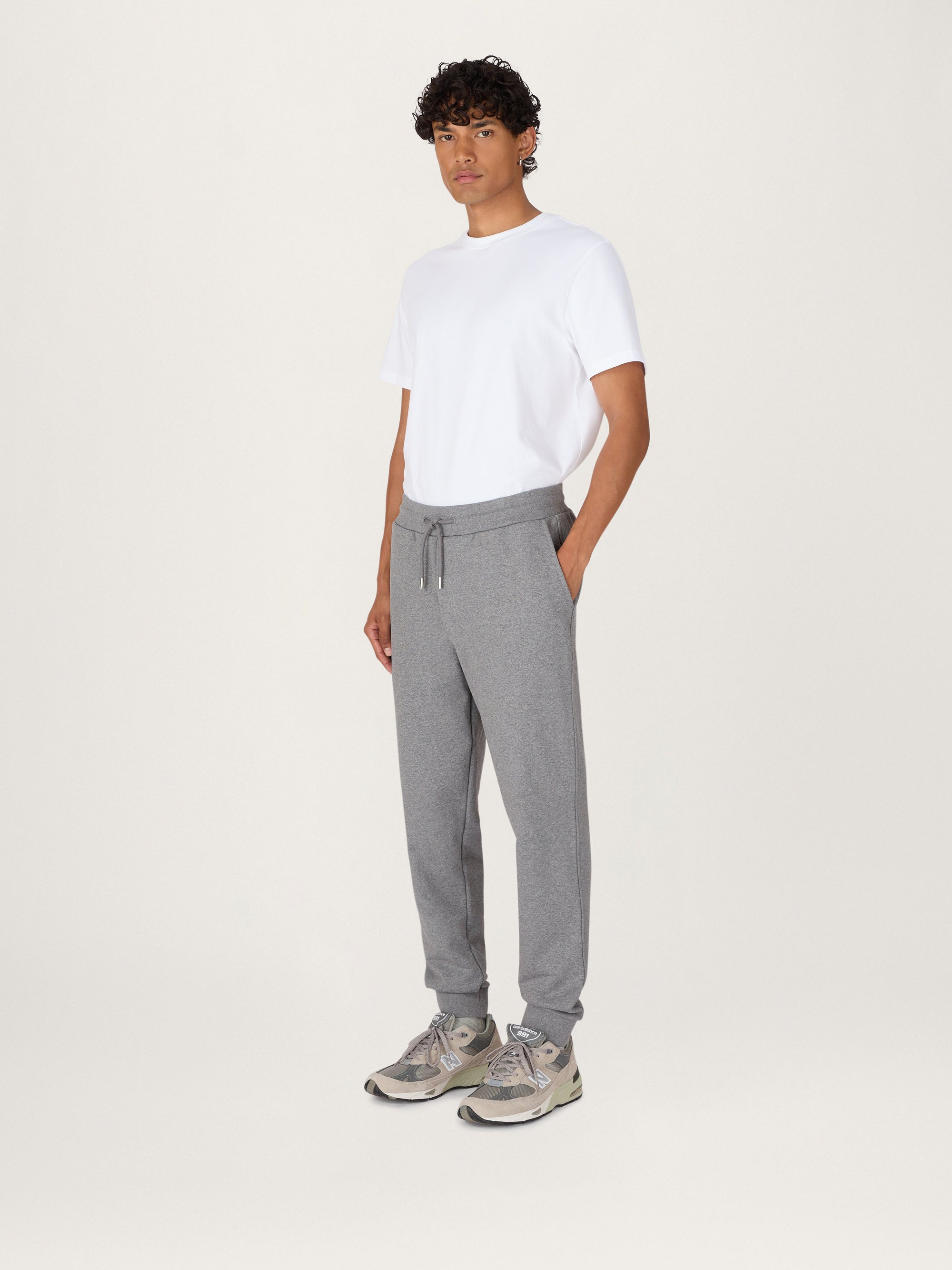 The Sunday Jogger || Grey Marl | Organic Cotton
