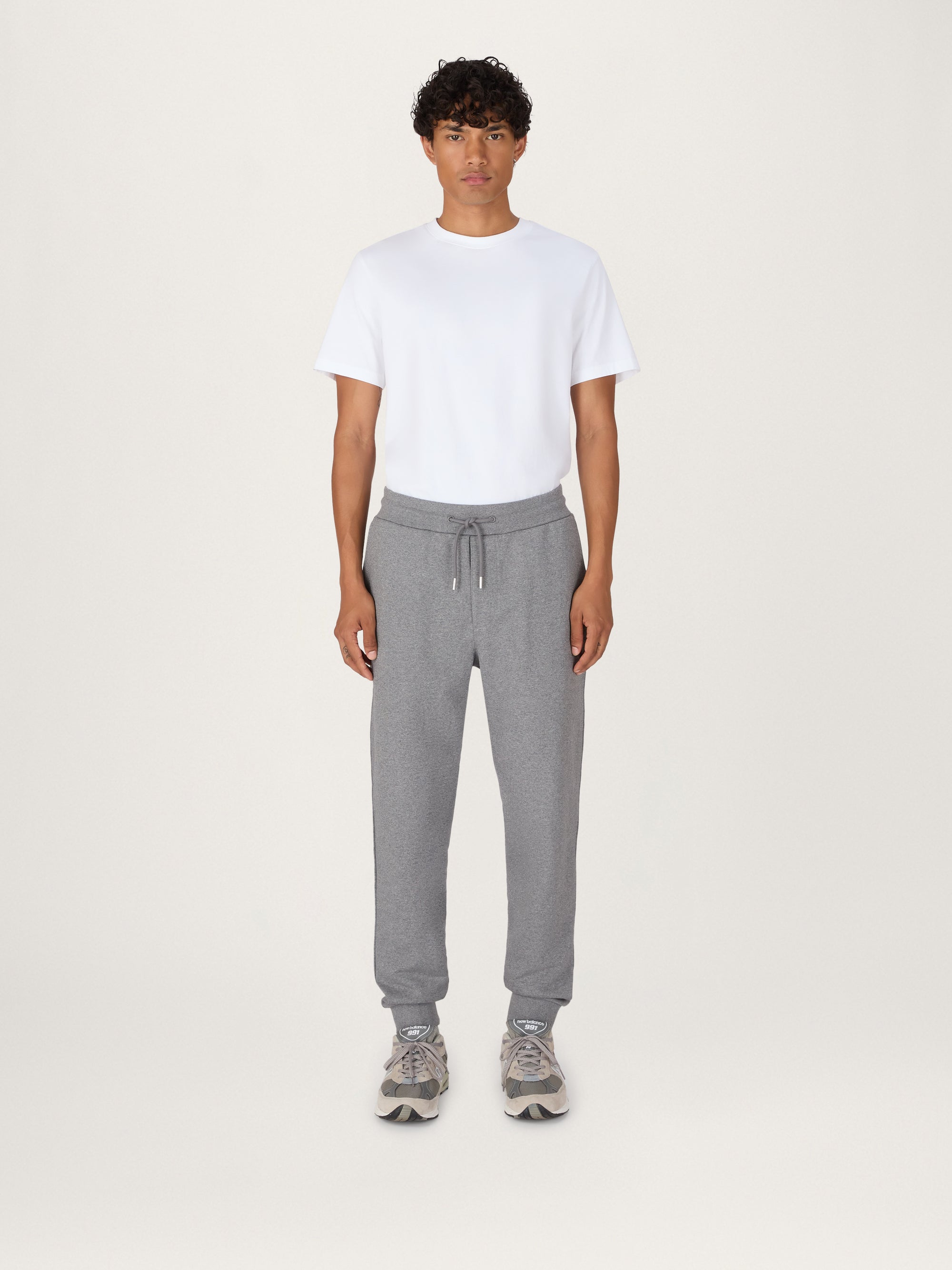 The Sunday Jogger || Grey Marl | Organic Cotton
