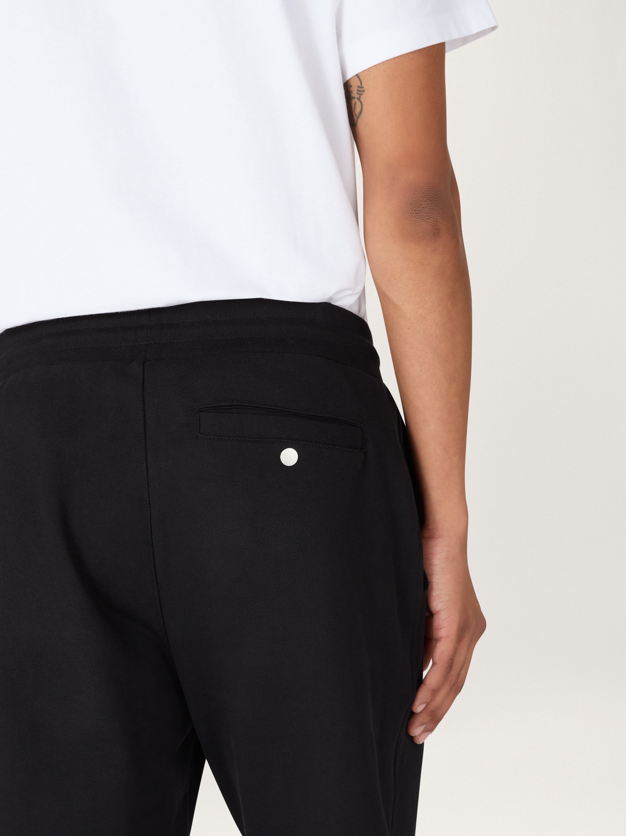 The Sunday Jogger || Black | Organic Cotton