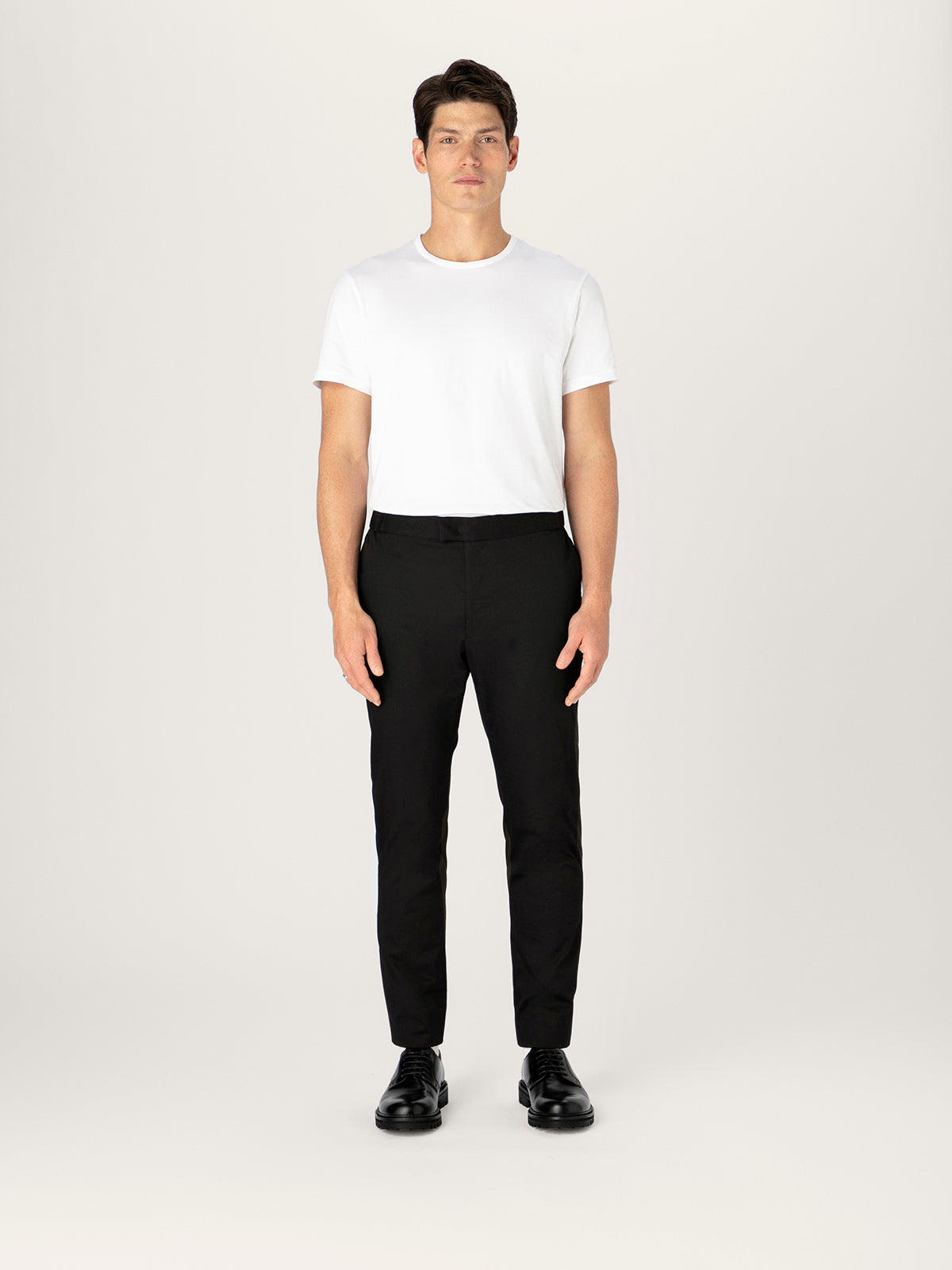 The 24 Trouser || Black | Stretch Cotton