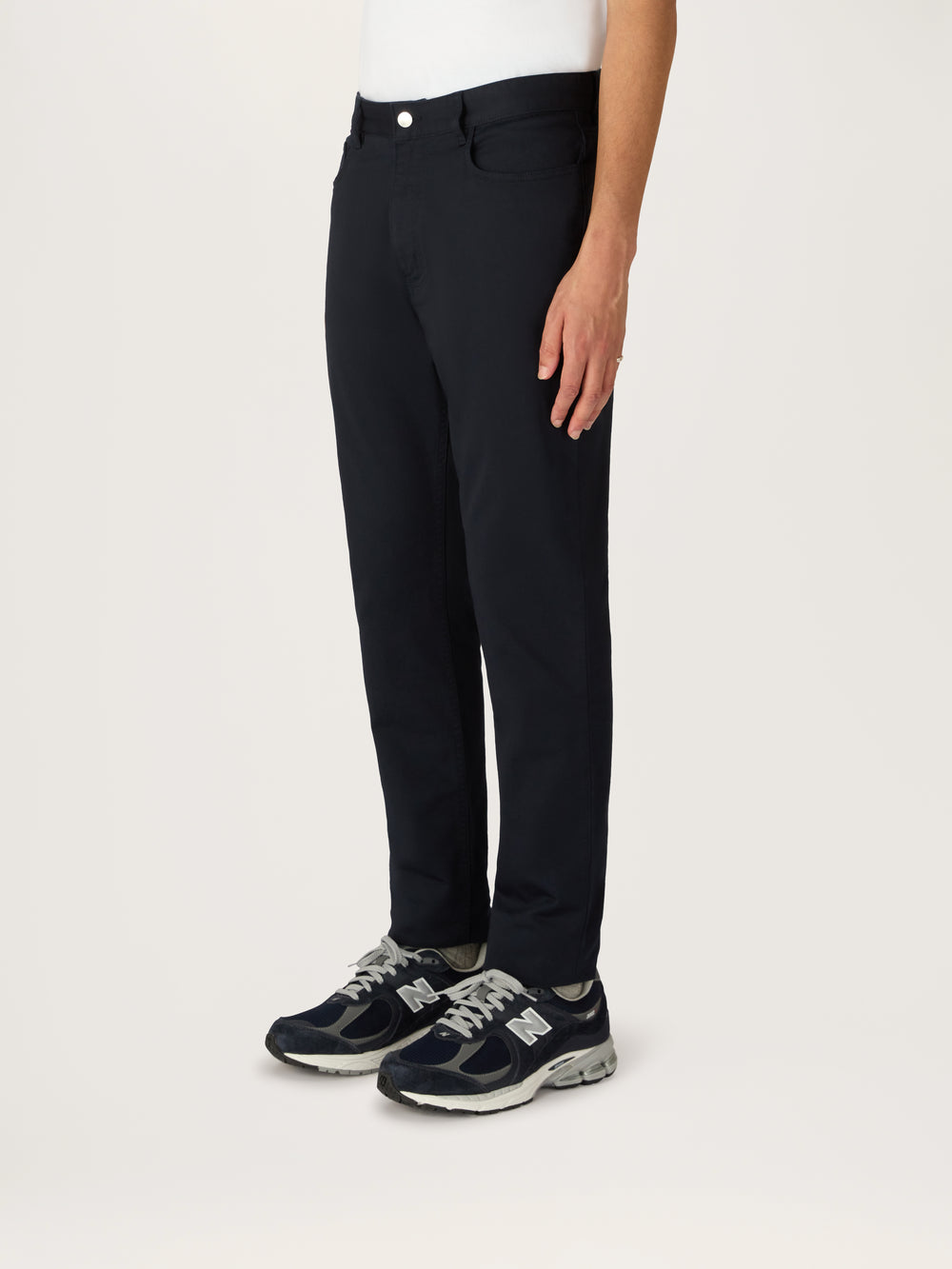 The Five Pocket Trouser || Navy | Stretch Cotton