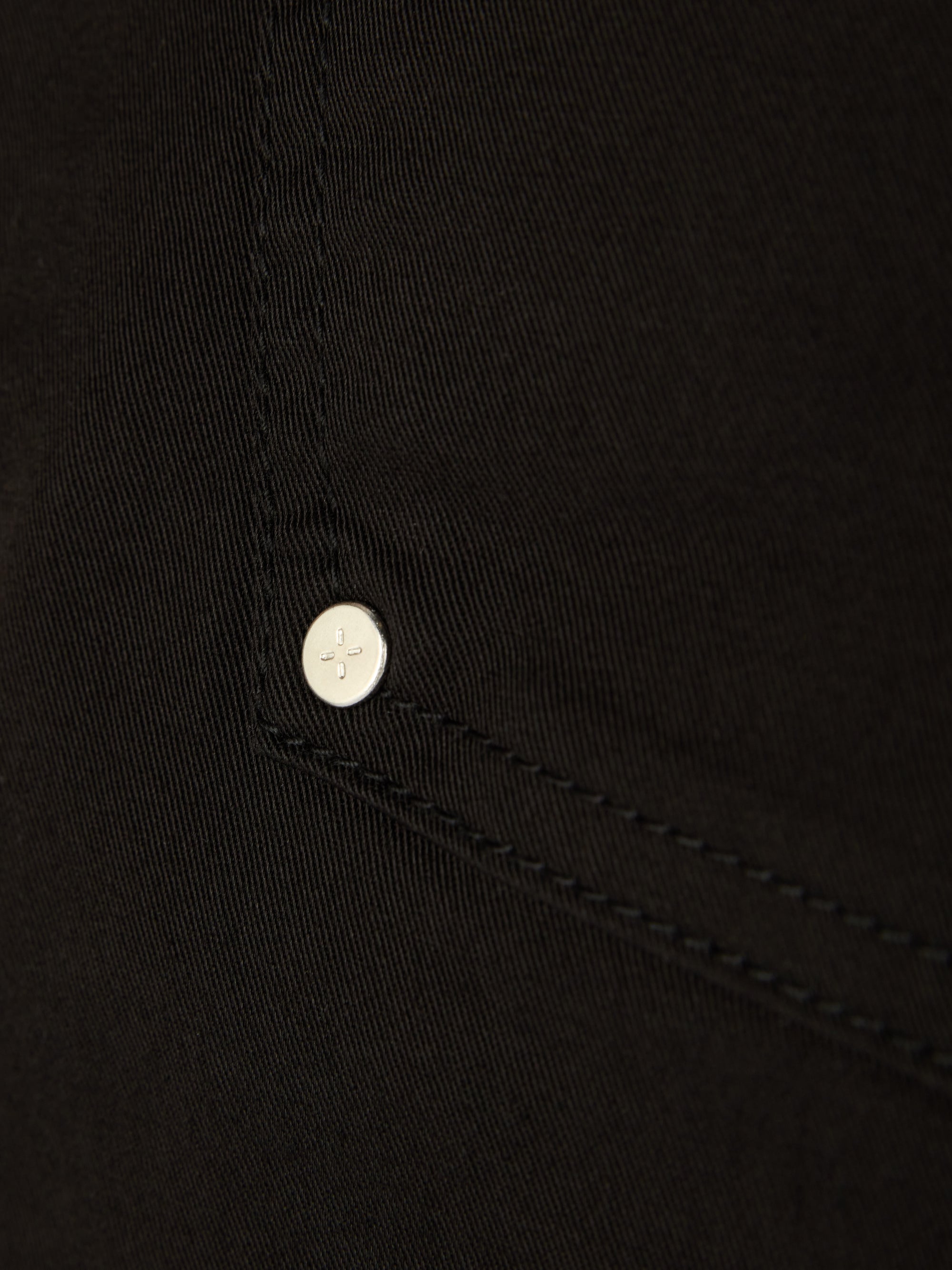 The Five Pocket Trouser || Black | Stretch Cotton