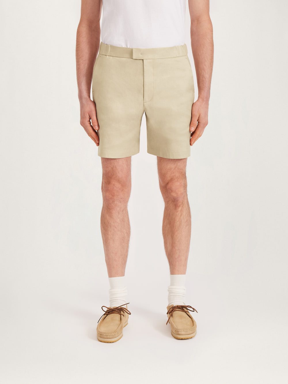 The 12 Shorts Linen 8" || Sand | Linen