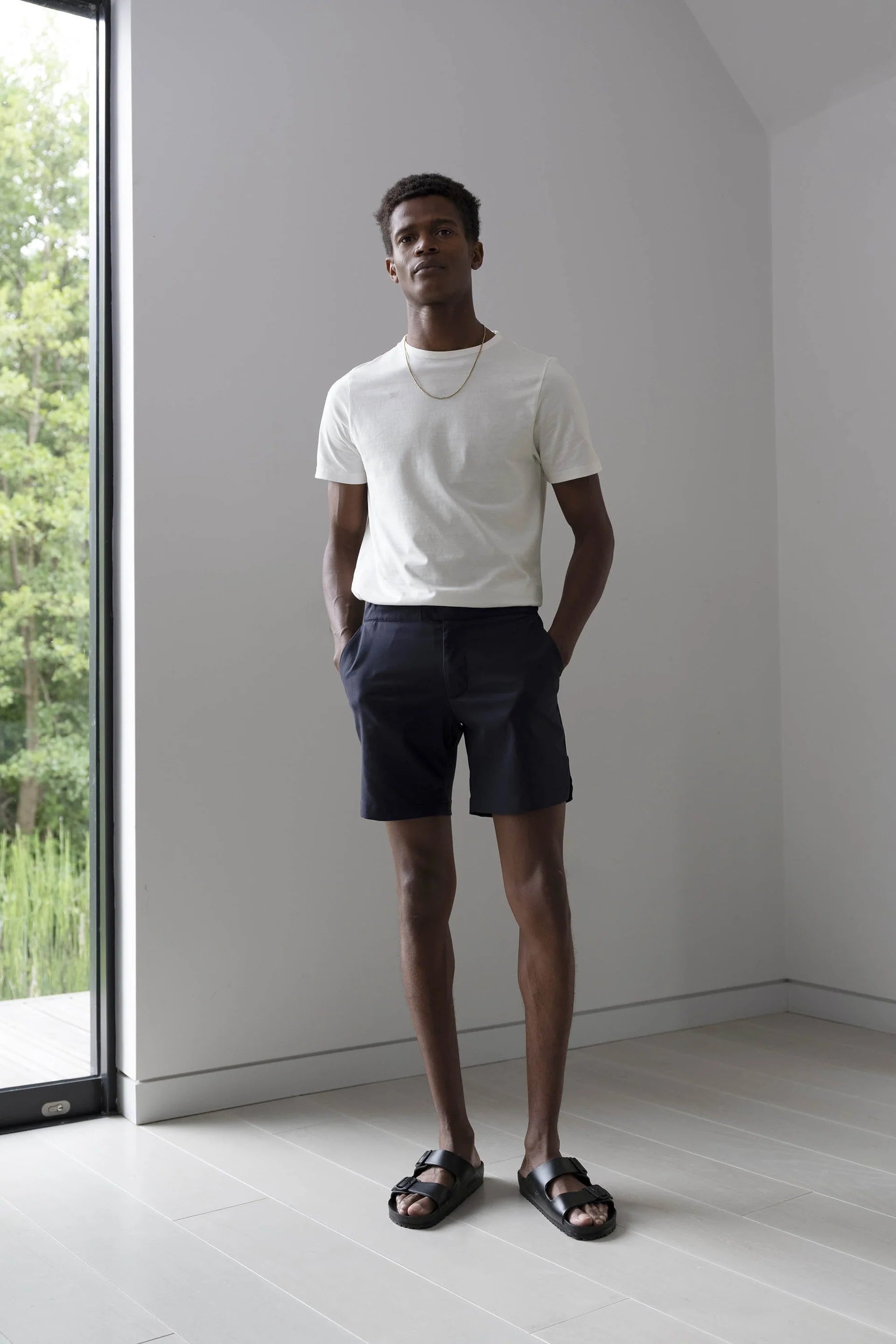 The Tailored Tee Organic || Off White | Organic Cotton