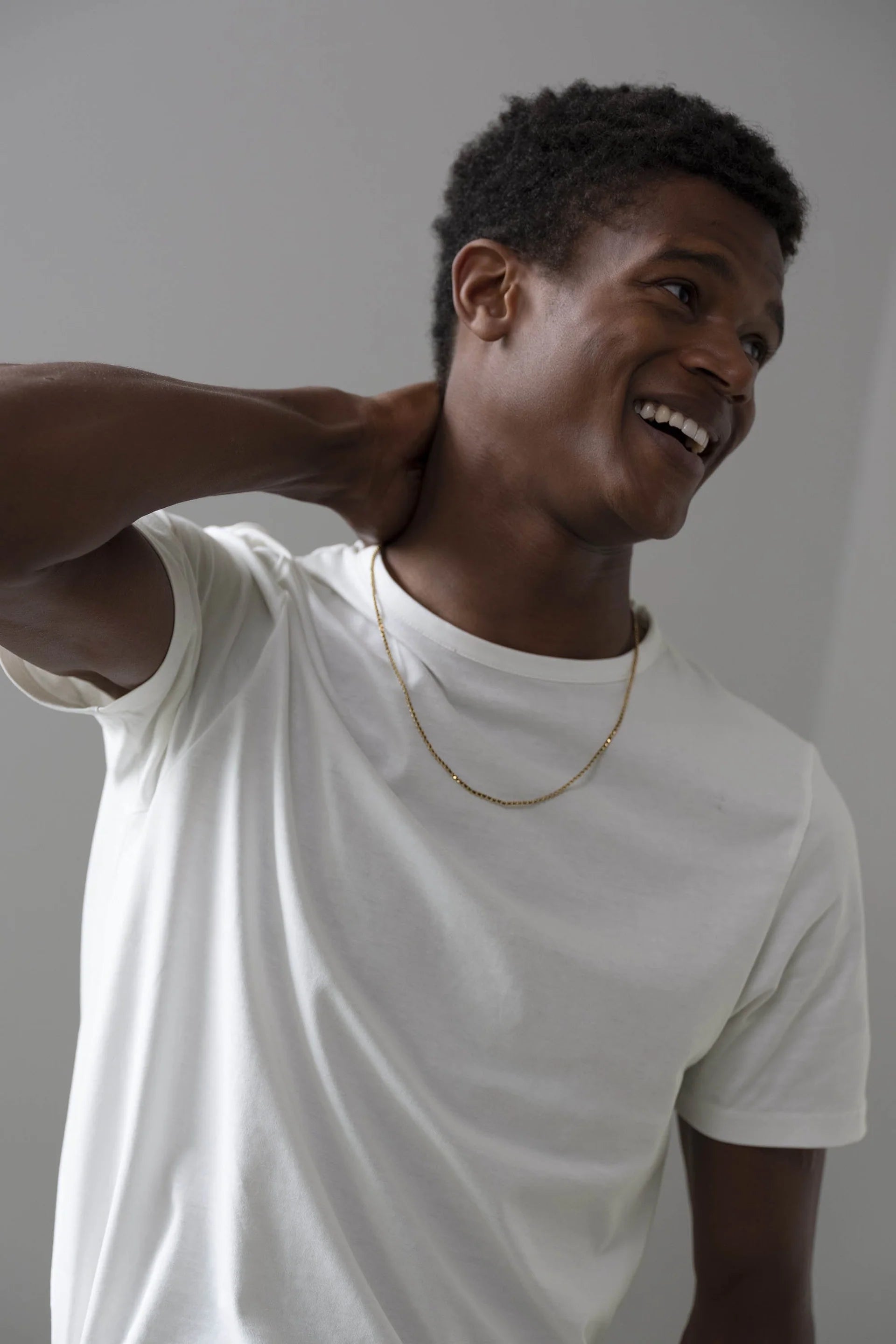 The Tailored Tee Organic || Off White | Organic Cotton