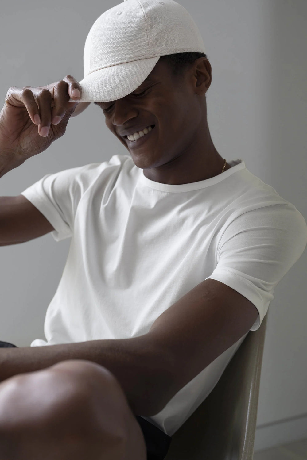 The Tailored Tee Organic || Off White | Organic Cotton