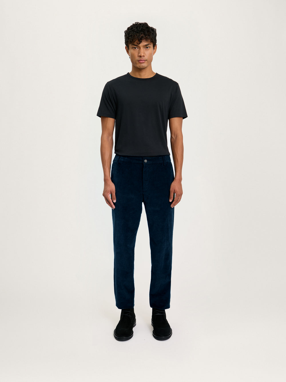 The Cord Trouser || Navy | Corduroy