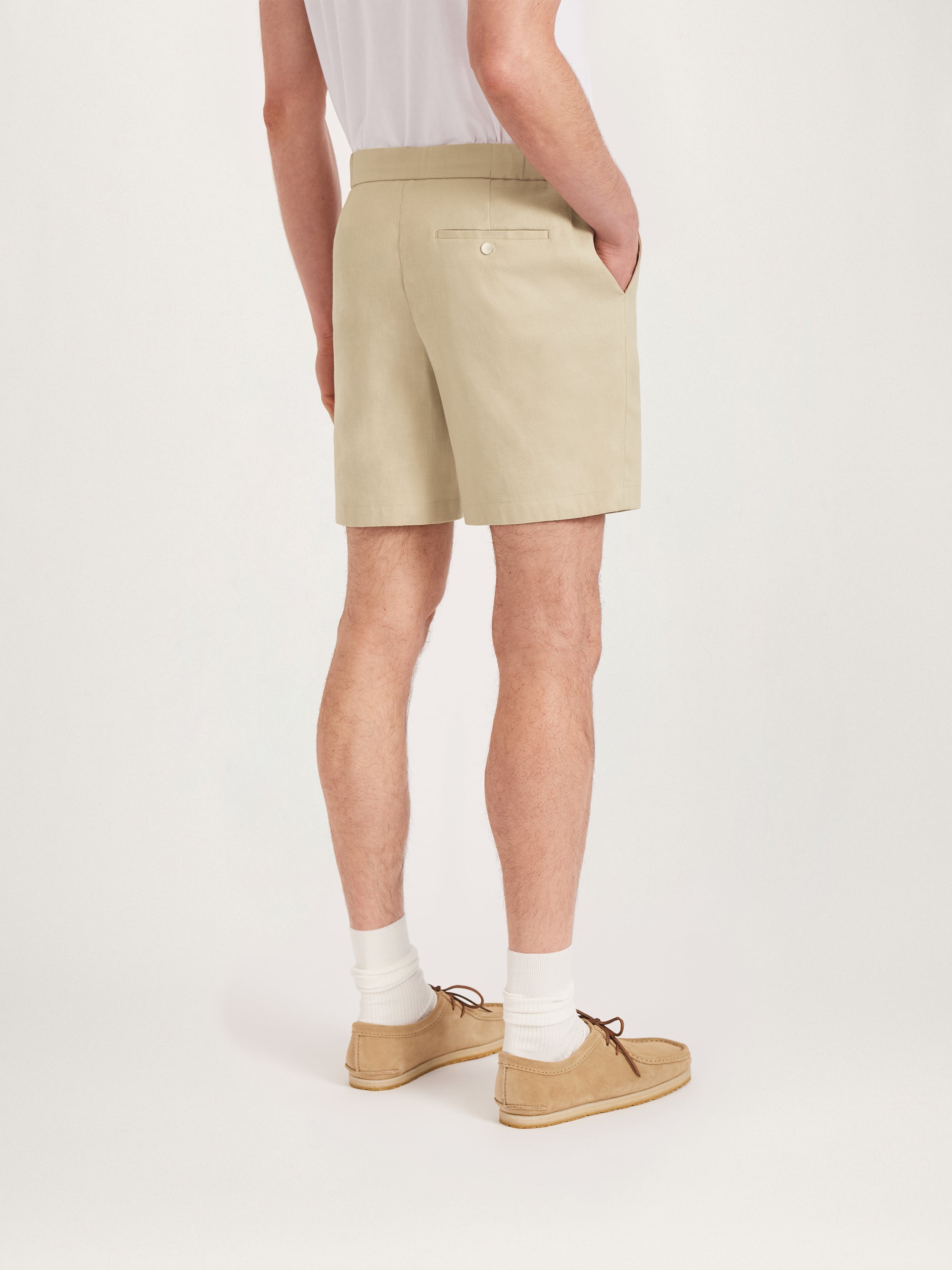 The 12 Shorts Linen 8" || Sand | Linen
