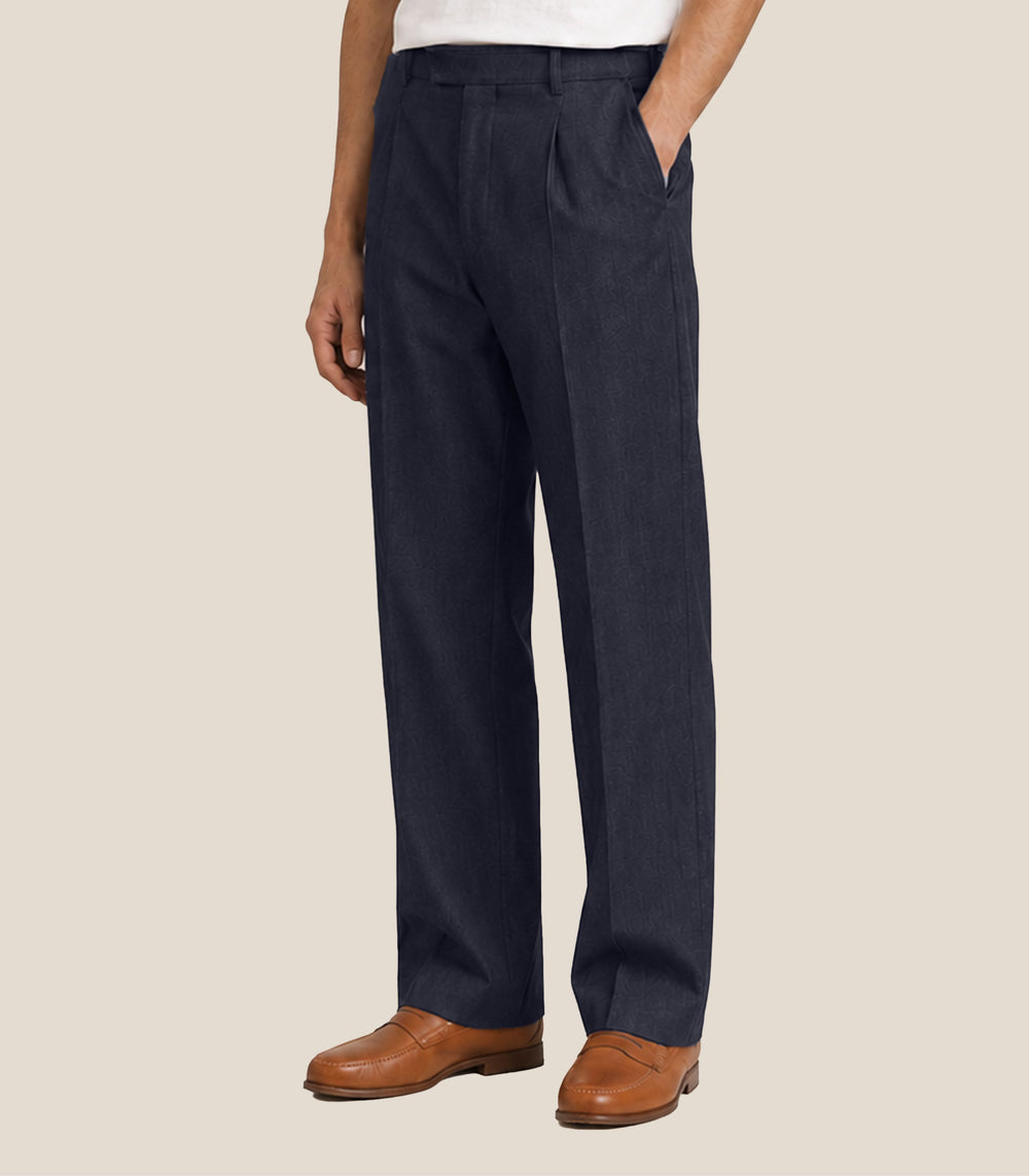 The Atelier Trouser || Navy | Linen