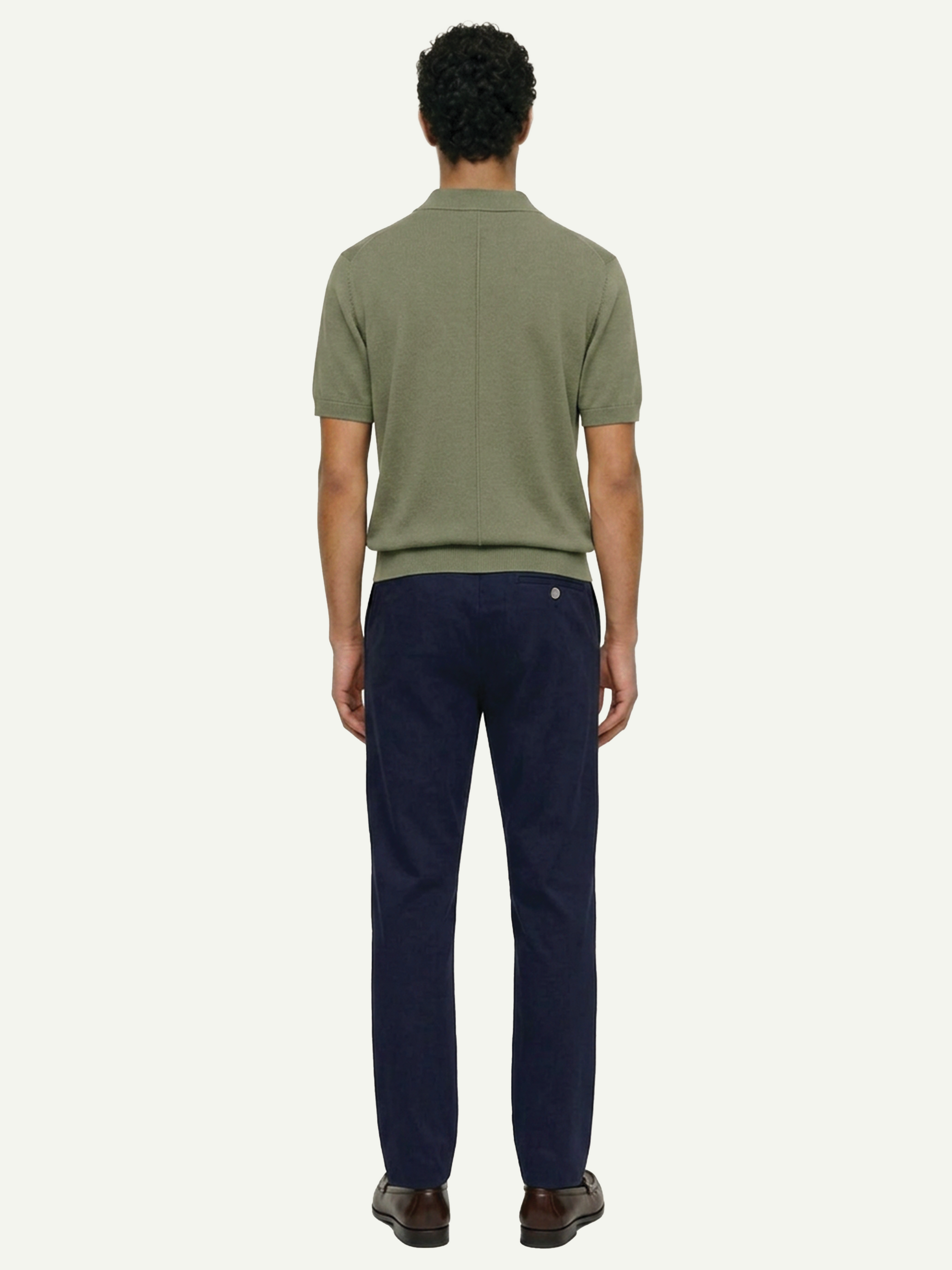 The 24 Classic Polo || Sage | Cotton Silk