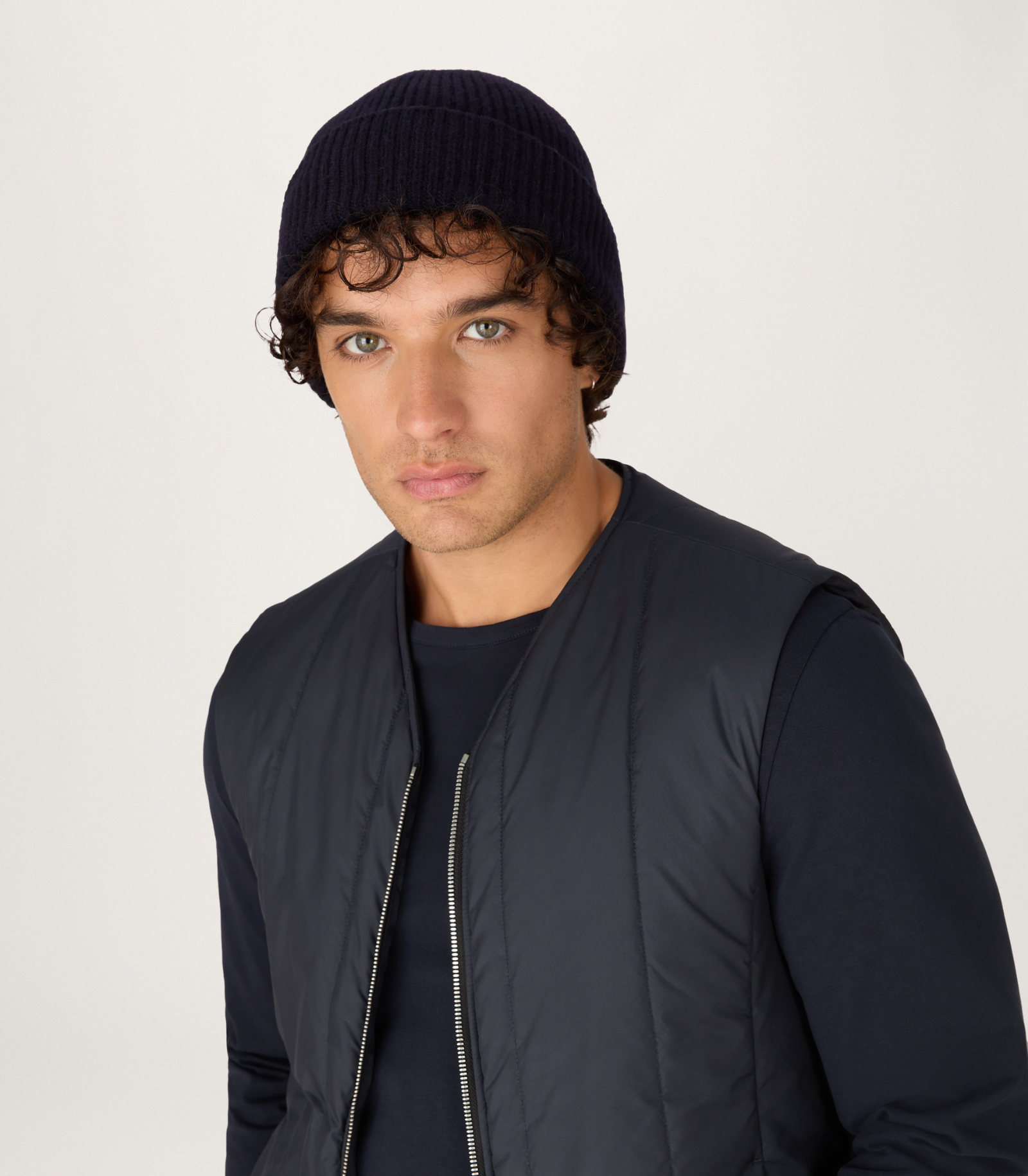 The Knitted Hat || Navy | Wool