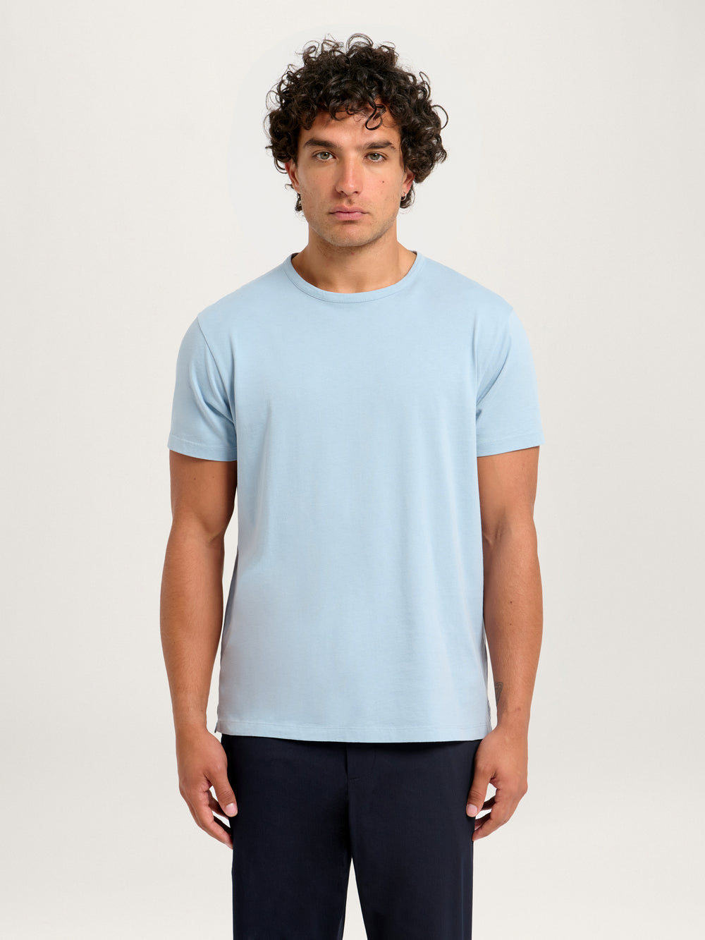 The Classic Tee || Dusty Blue | Organic Cotton
