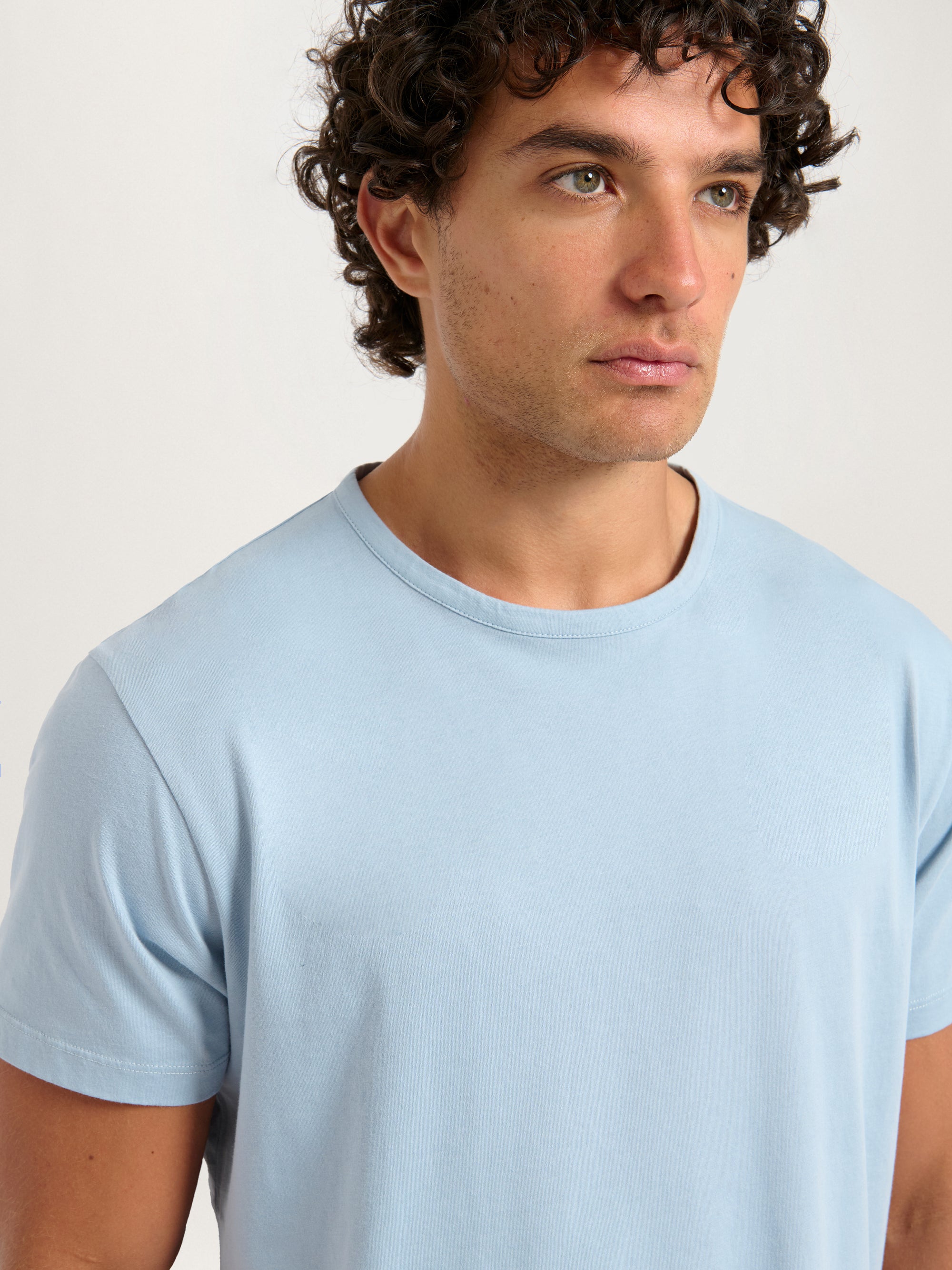 The Classic Tee || Dusty Blue | Organic Cotton