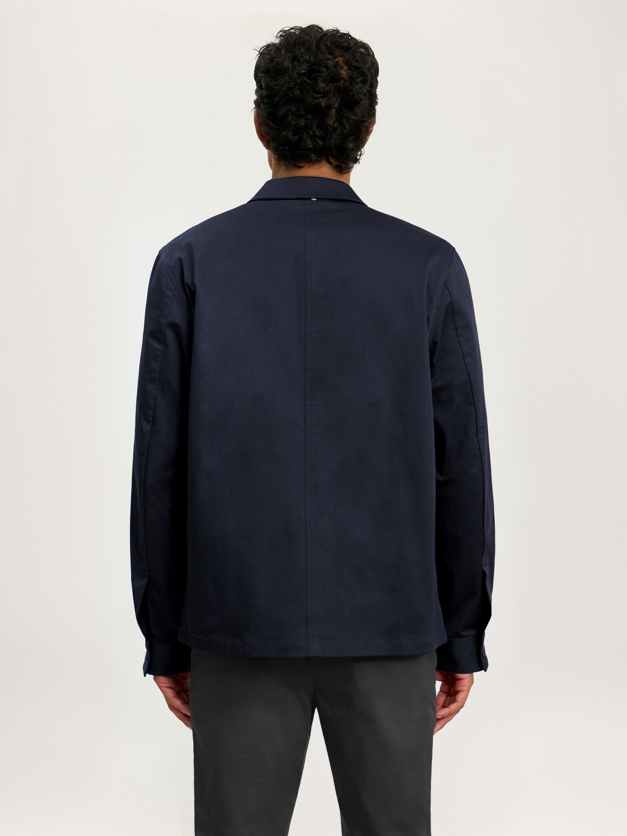 The Utility Jacket || Navy | Stretch Cotton