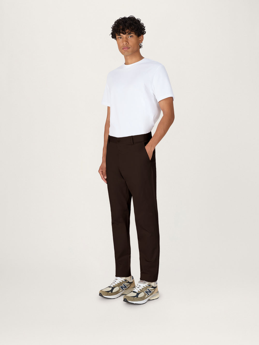 The Essential Chino || Espresso | Stretch Cotton