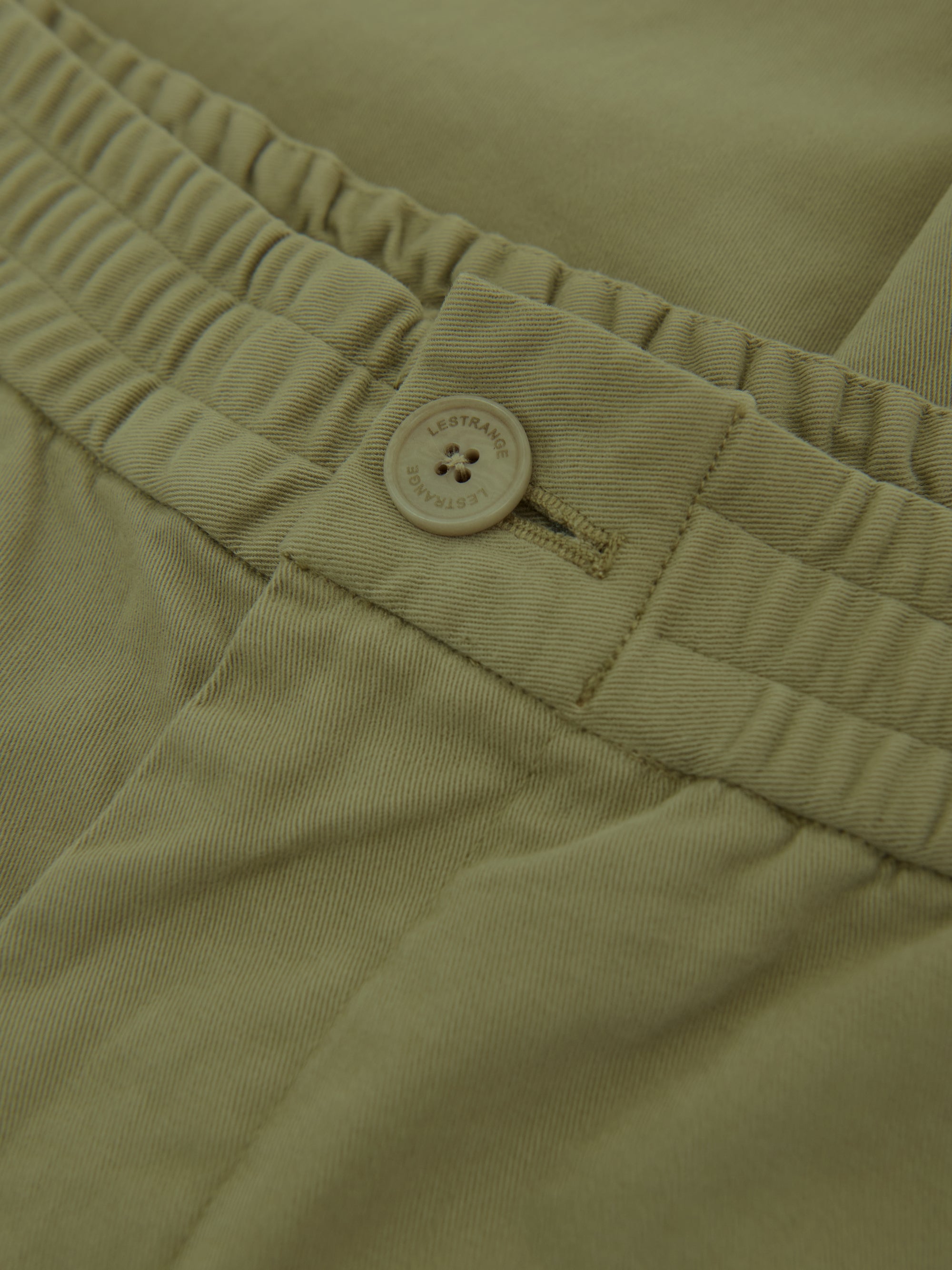 The Easy Trouser || Moss | Organic Cotton