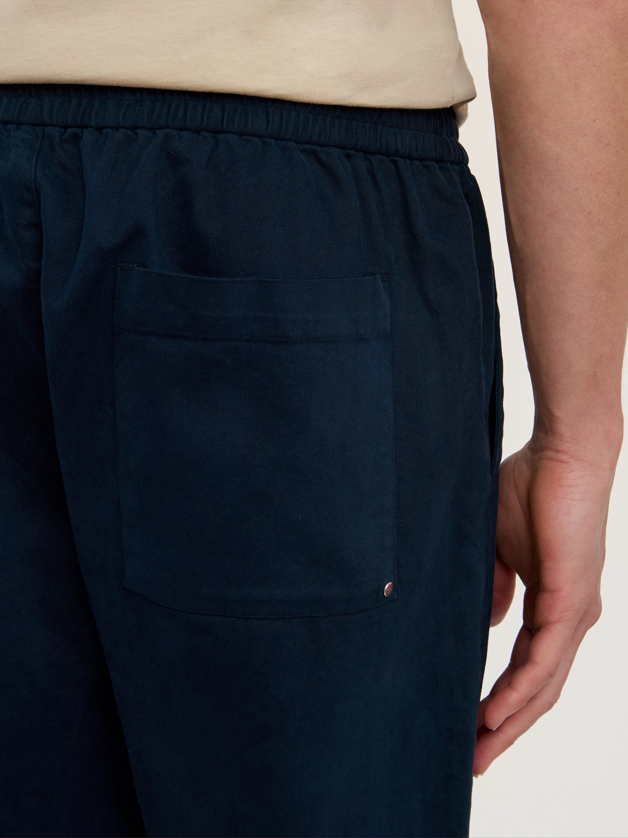 The Easy Trouser || Navy | Organic Cotton