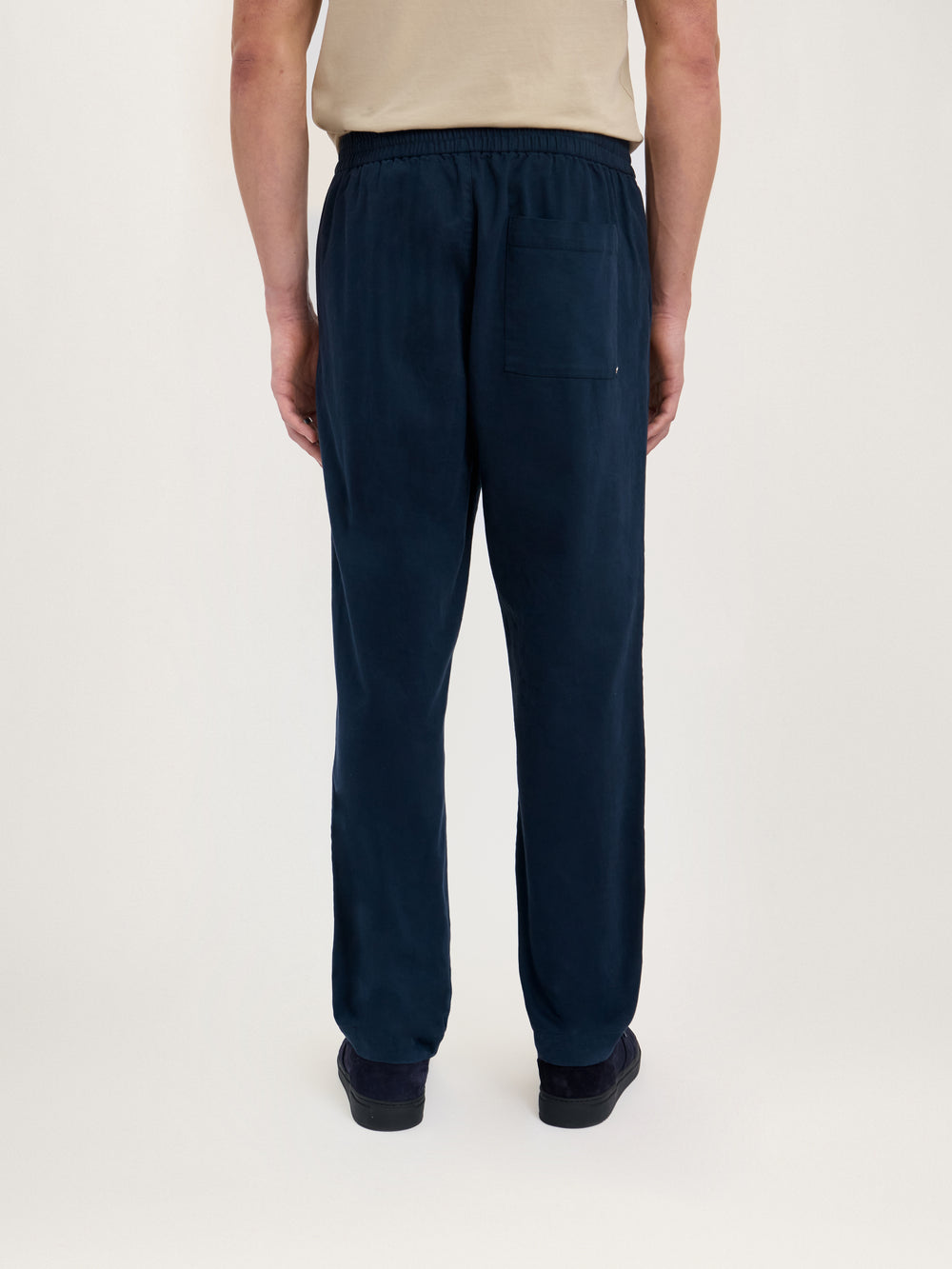 The Easy Trouser || Navy | Organic Cotton